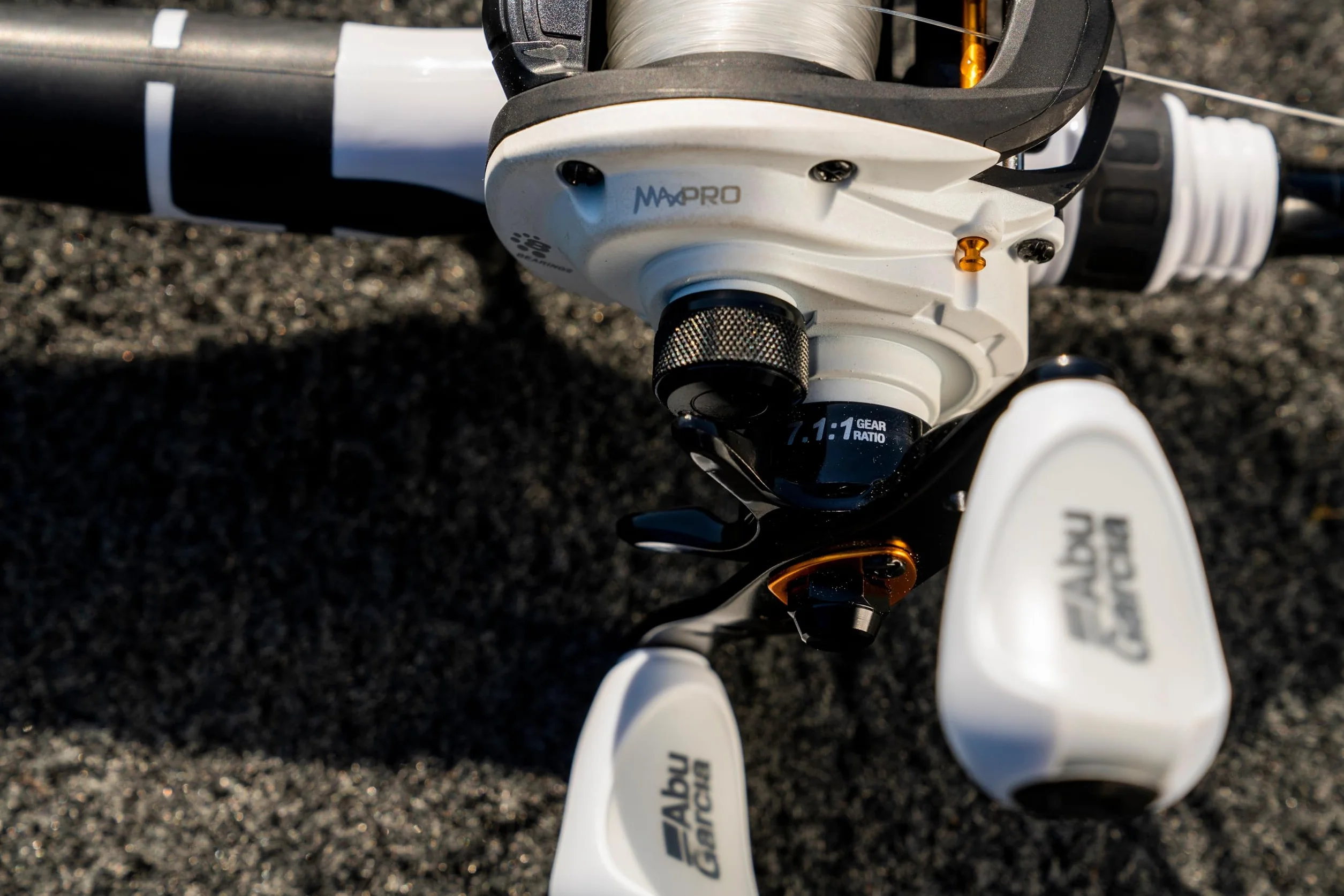Max Pro Low Profile Baitcast Fishing Reel