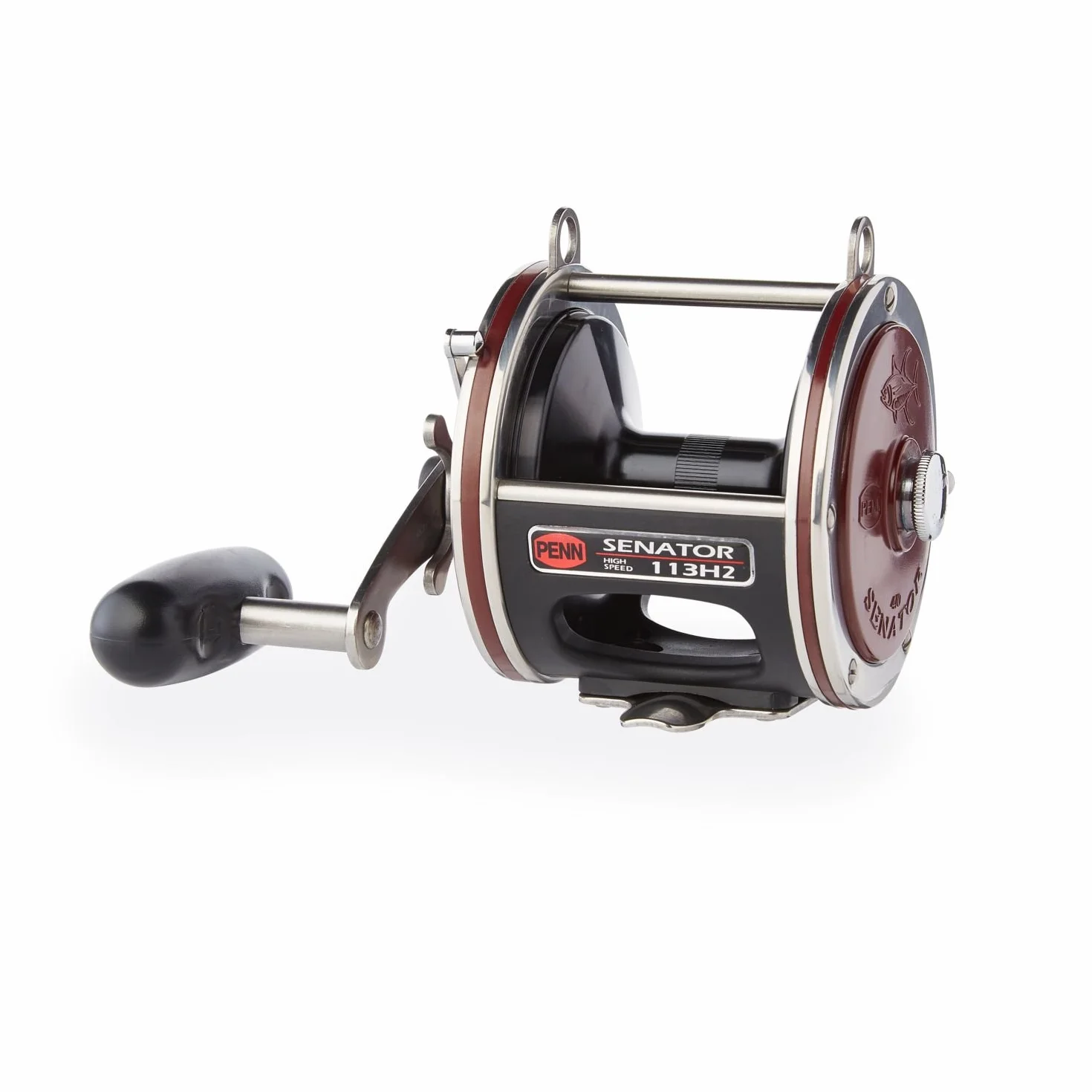 Special Senator 91332 Fishing Rod and Reel Combo, 6.5 Feet, Black/Smoke/Red
