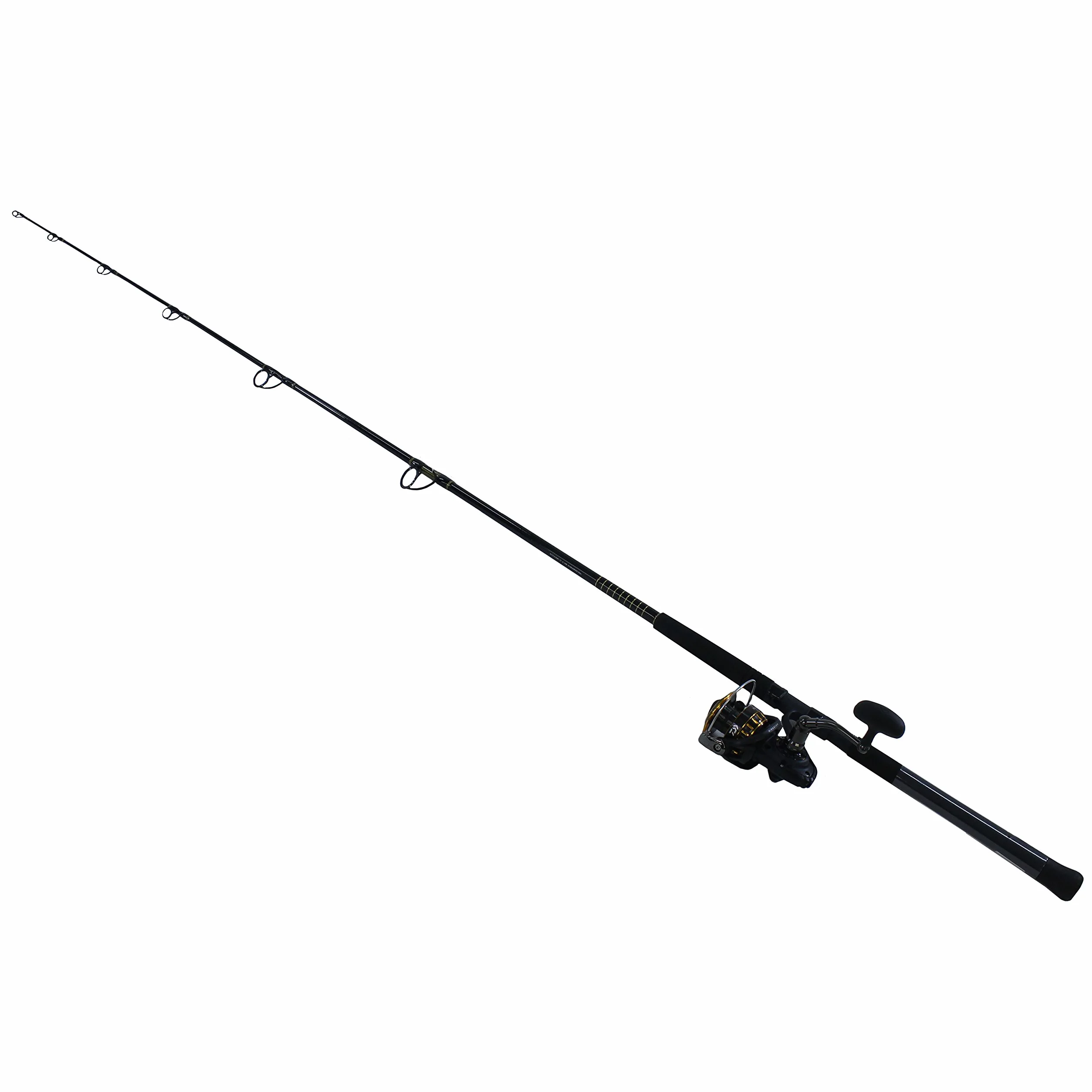 BG5000/701H BG Saltwater Pre-Mounted Combo, 5000, 6+1 Bearing, Spinning, 7' Rod, 1Piece