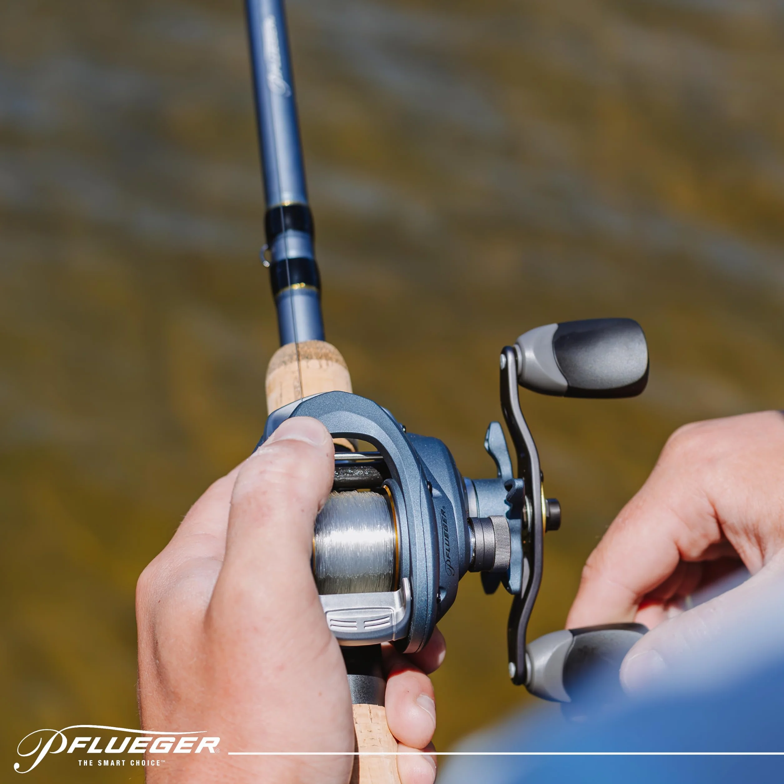 President Baitcast Low Profile Fishing Reel
