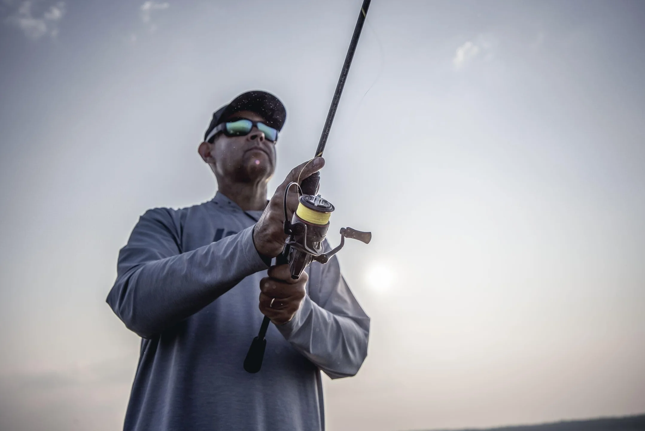 Speed Spin CRX Spinning Fishing Reel, Graphite Frame and Sideplate, Solid Brass Speed Gears