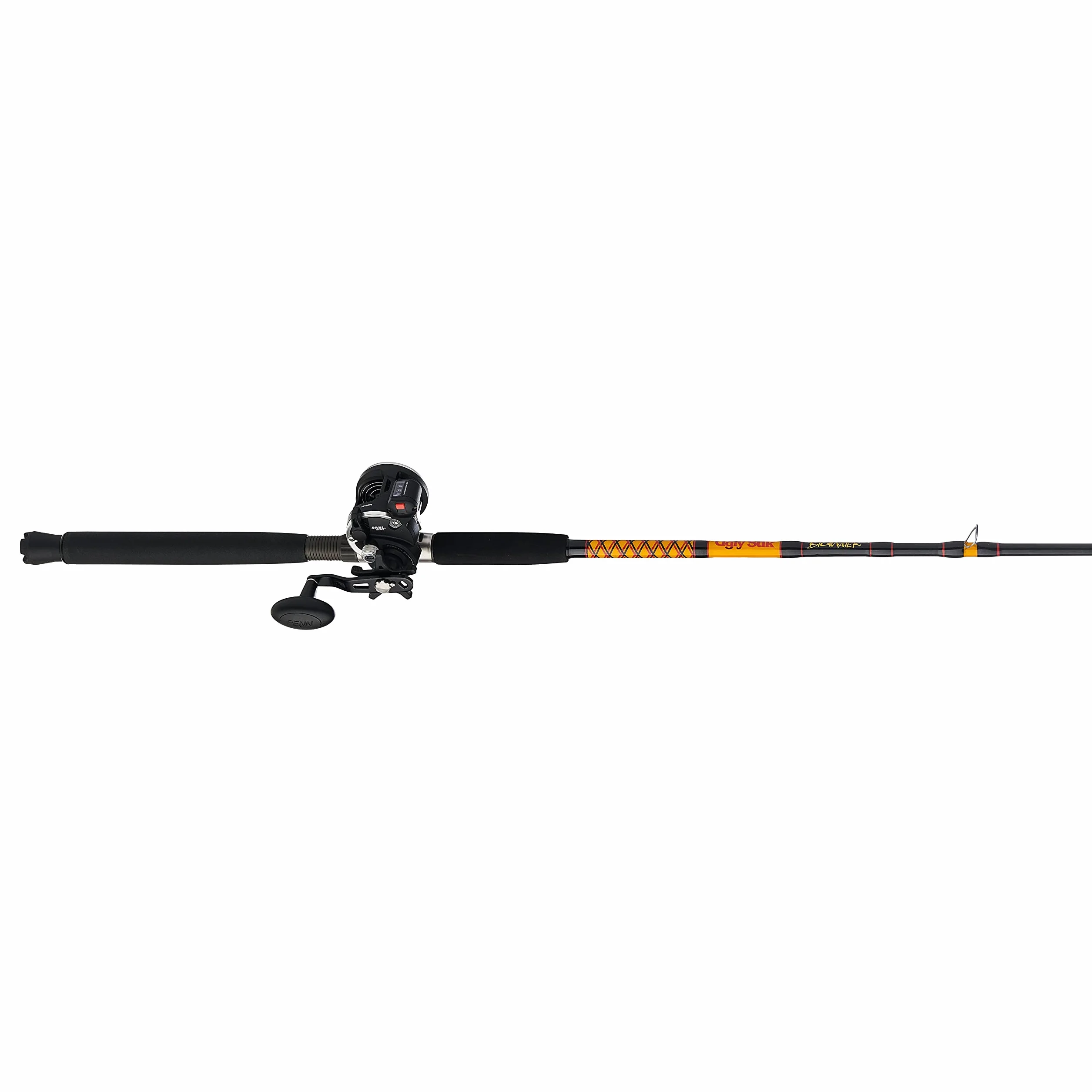 Bigwater Casting Fishing Rod & Rival Level Wind Conventional Reel Combo