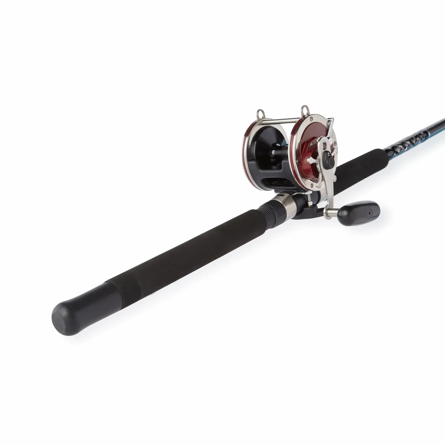 Special Senator 91332 Fishing Rod and Reel Combo, 6.5 Feet, Black/Smoke/Red
