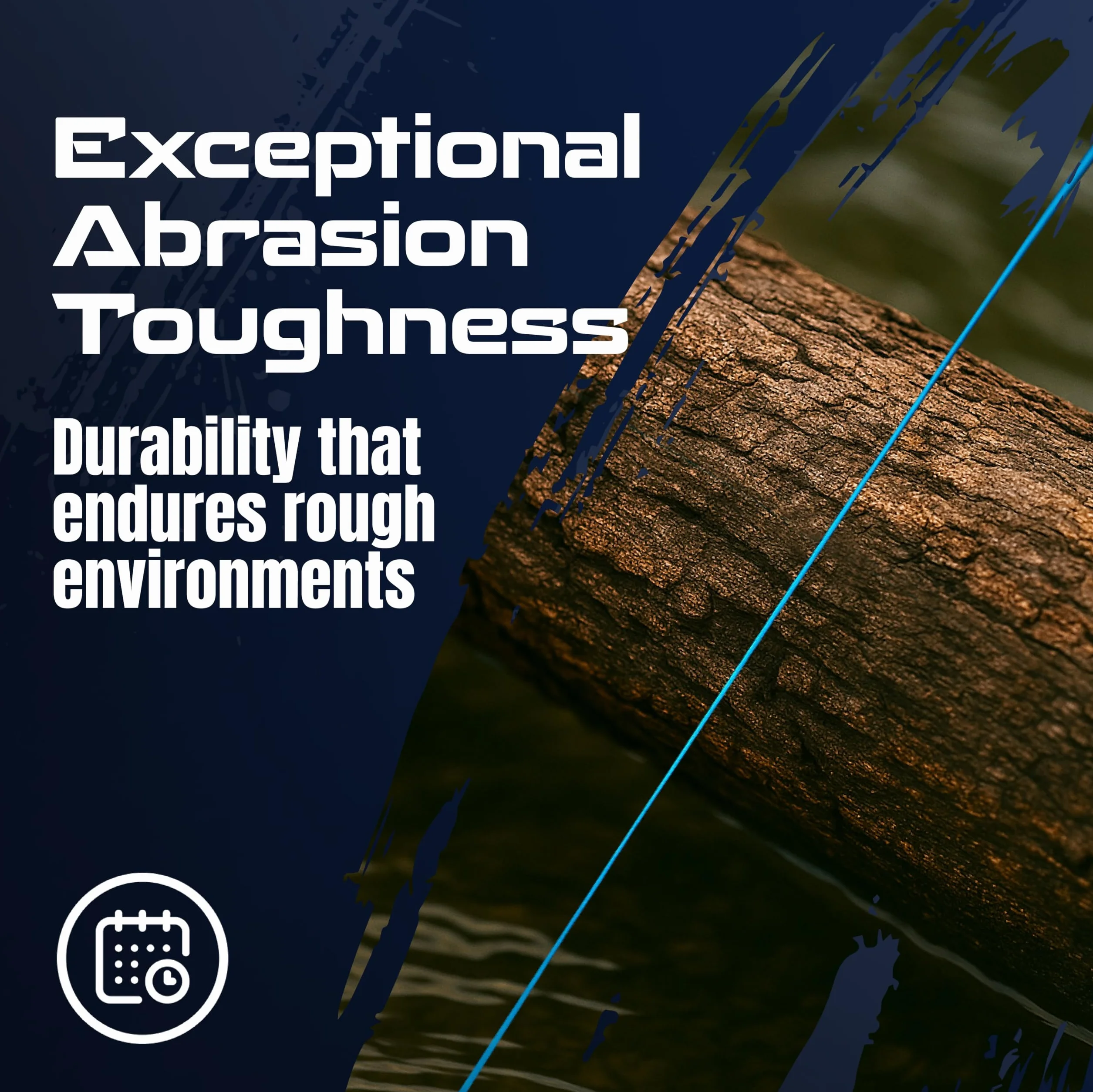 Braided in the USA Fishing Line, Abrasion Resistant Superline for Bass, Walleye and Catfish, Freshwater and Saltwater