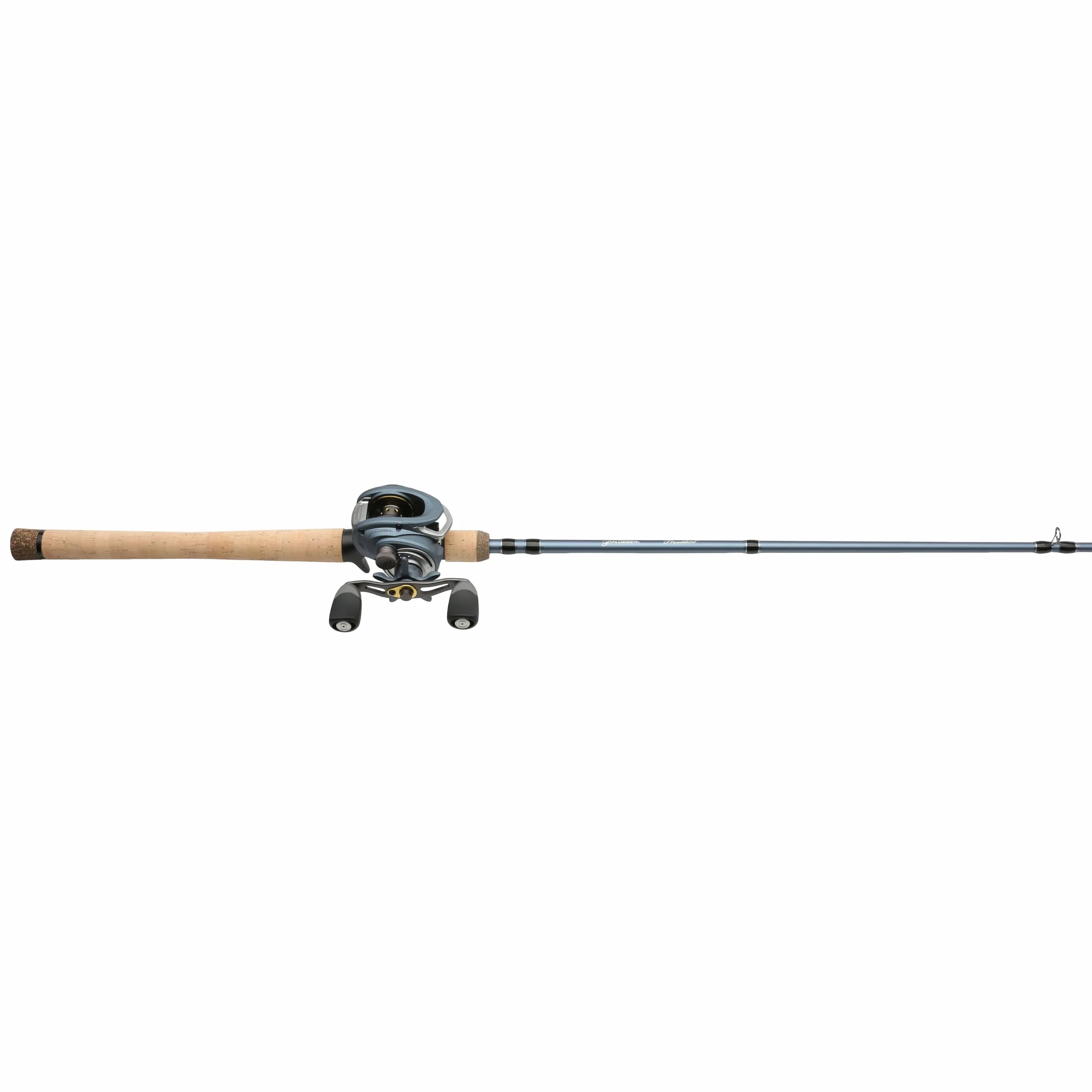 President Baitcast Low Profile Rod and Reel Combo