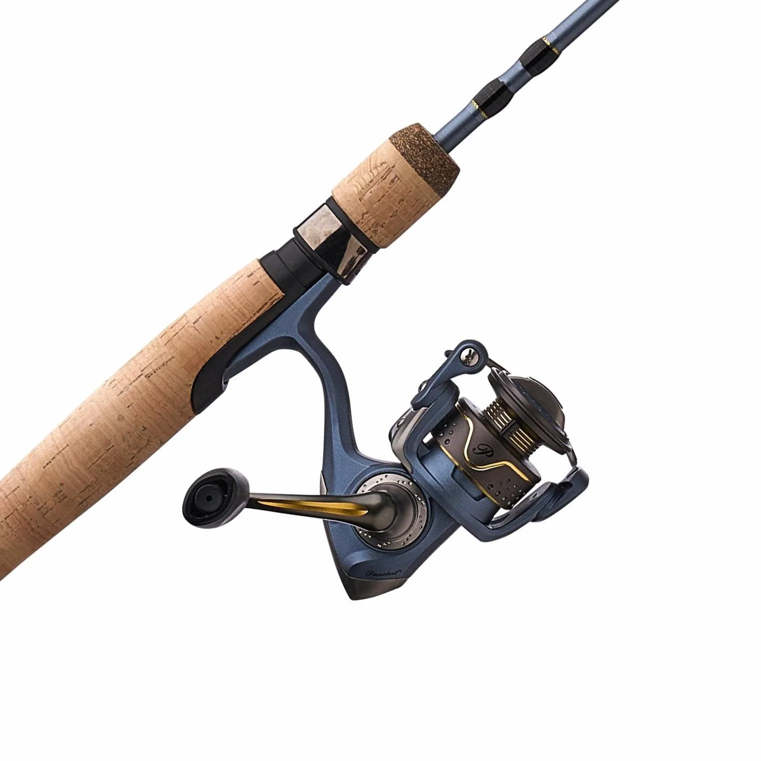 President Spinning Reel and Fishing Rod Combo