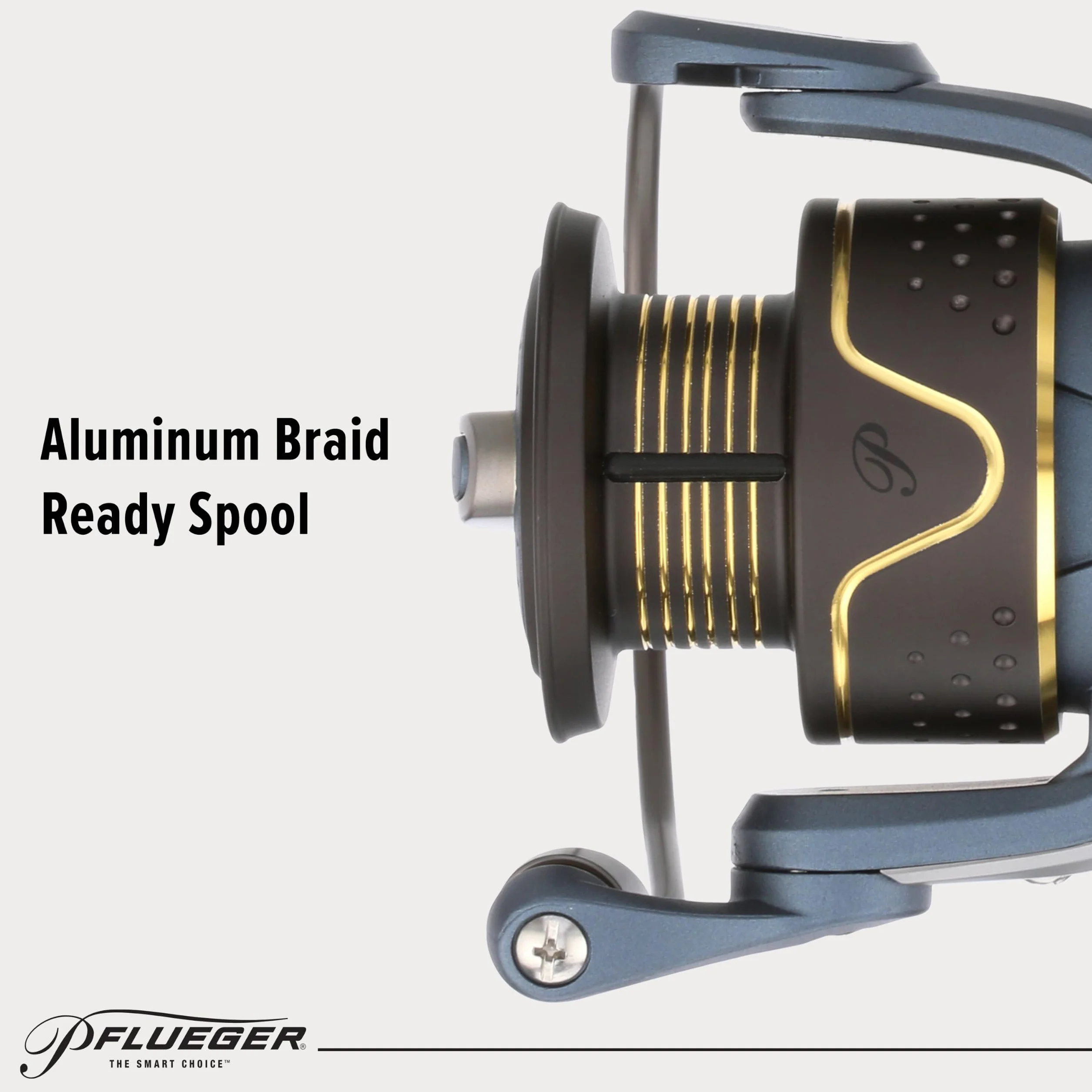 President Spinning Reel and Fishing Rod Combo
