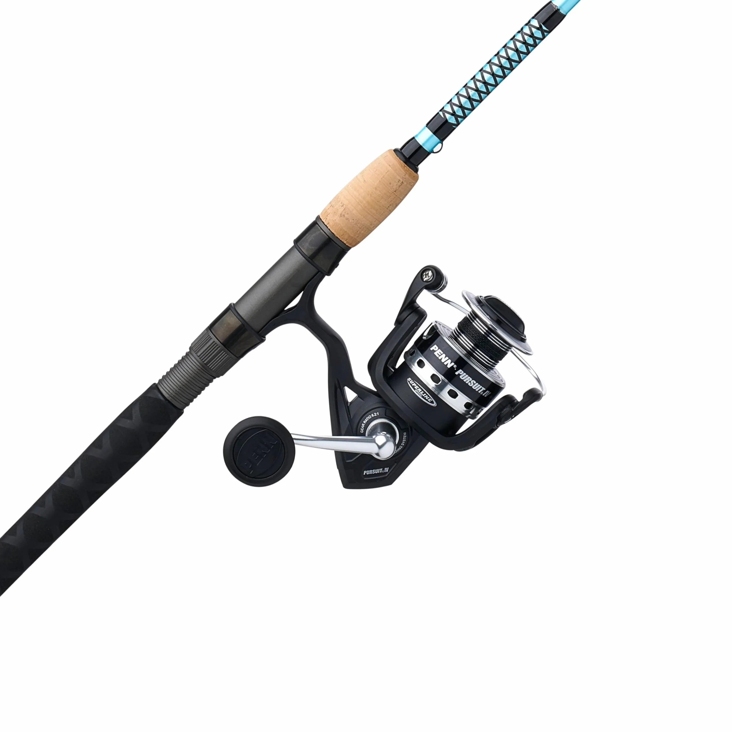 Carbon Inshore Rod & Pursuit IV Spinning Fishing Combo