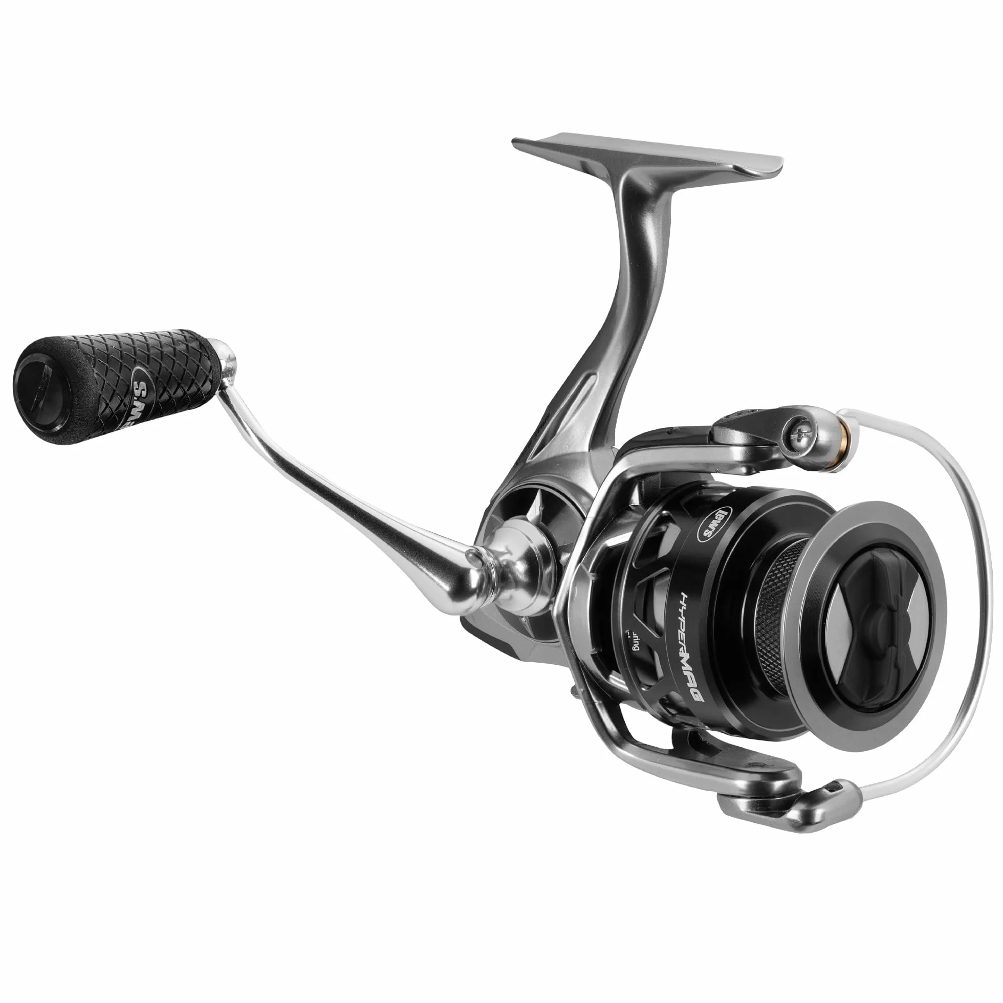 HyperMag Spinning Fishing Reel, 6.2:1 Gear Ratio, Right or Left-Hand Retrieve, Magnesium Frame, Premium 11 Stainless Steel Ball Bearings