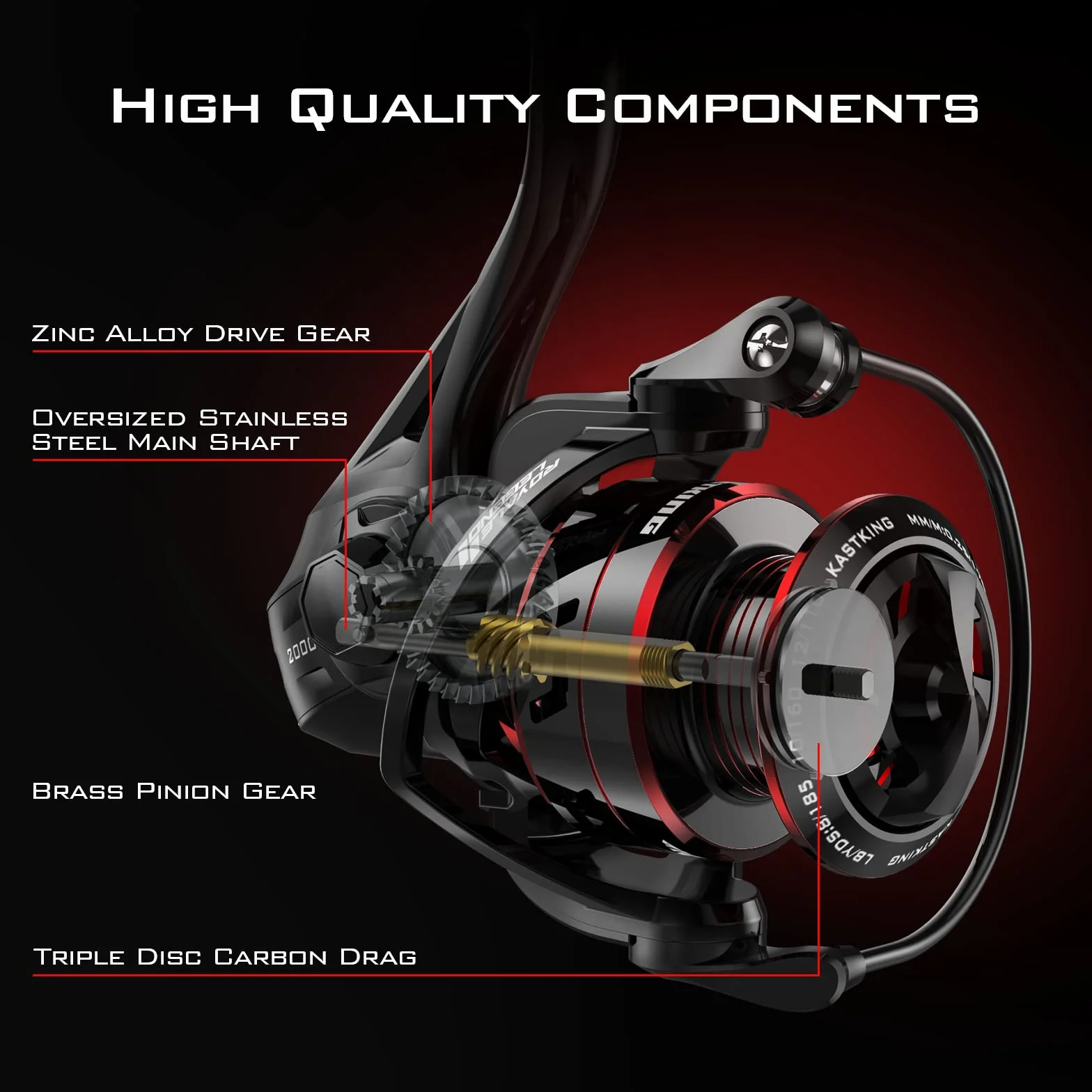 Royale Legend II Spinning Reel & Kong Fishing Rod