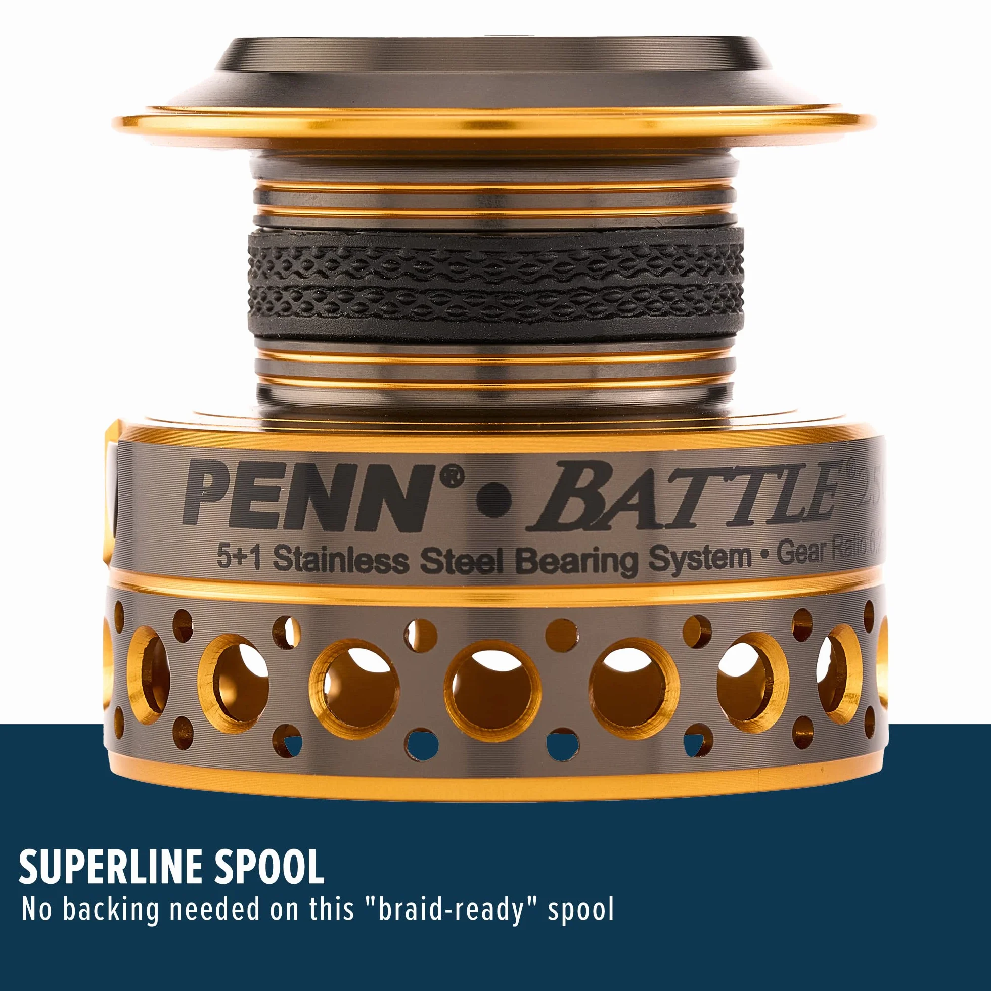 Battle Spinning Reel and Fishing Rod Combo