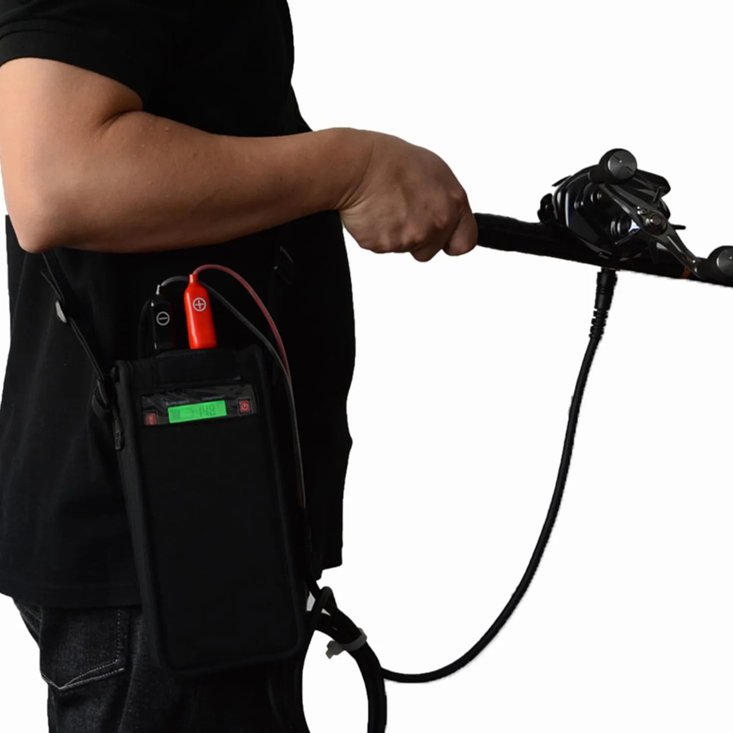 Extra Large Capacity Electric Reel Battery. Compatible with 12V Electric Fishing Reel. It is The Best Choice for Your Fishing All Day Long(12V 25000mAh).