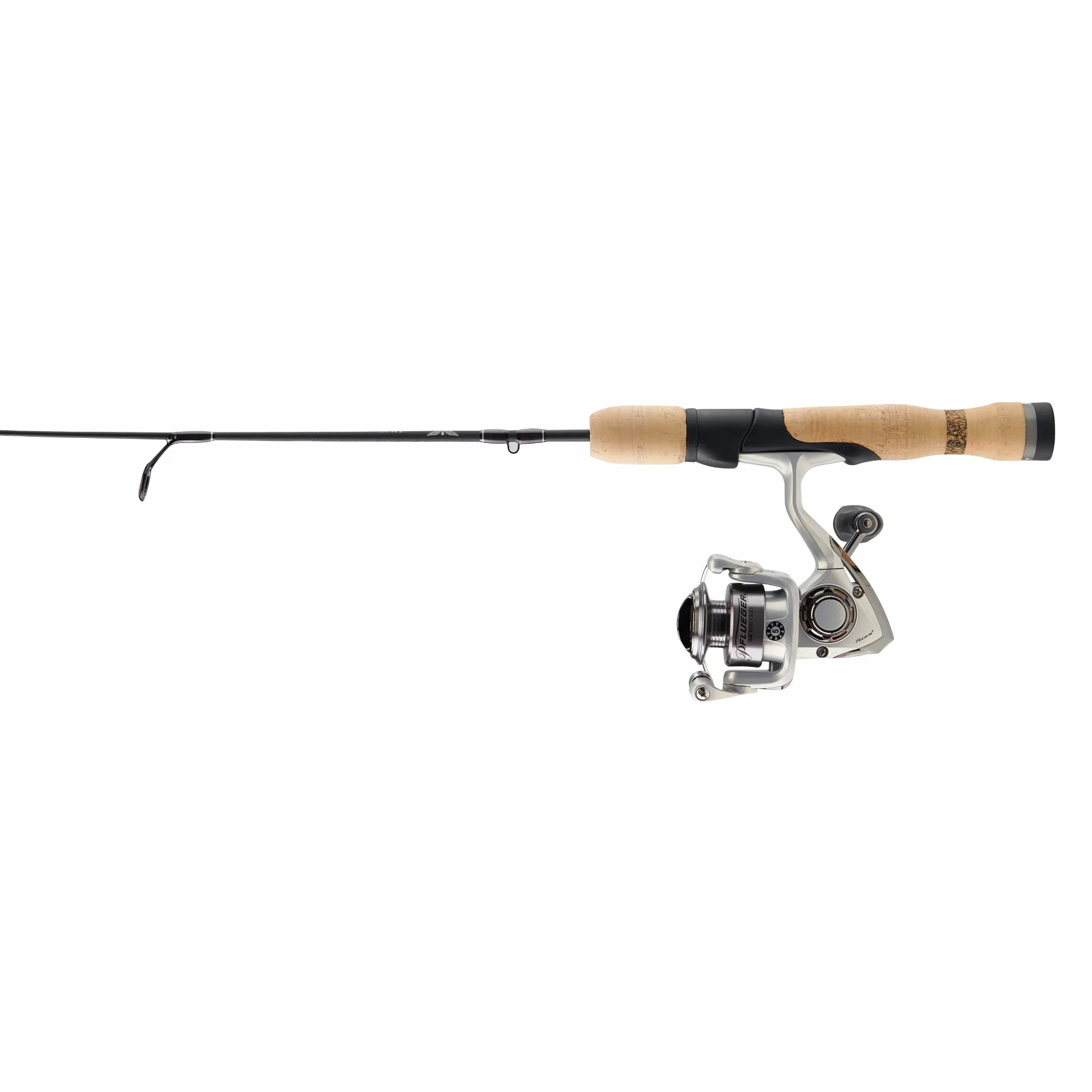Trion Spinning Reel and HMG Ice Fishing Rod Combo, 28" - Medium Heavy