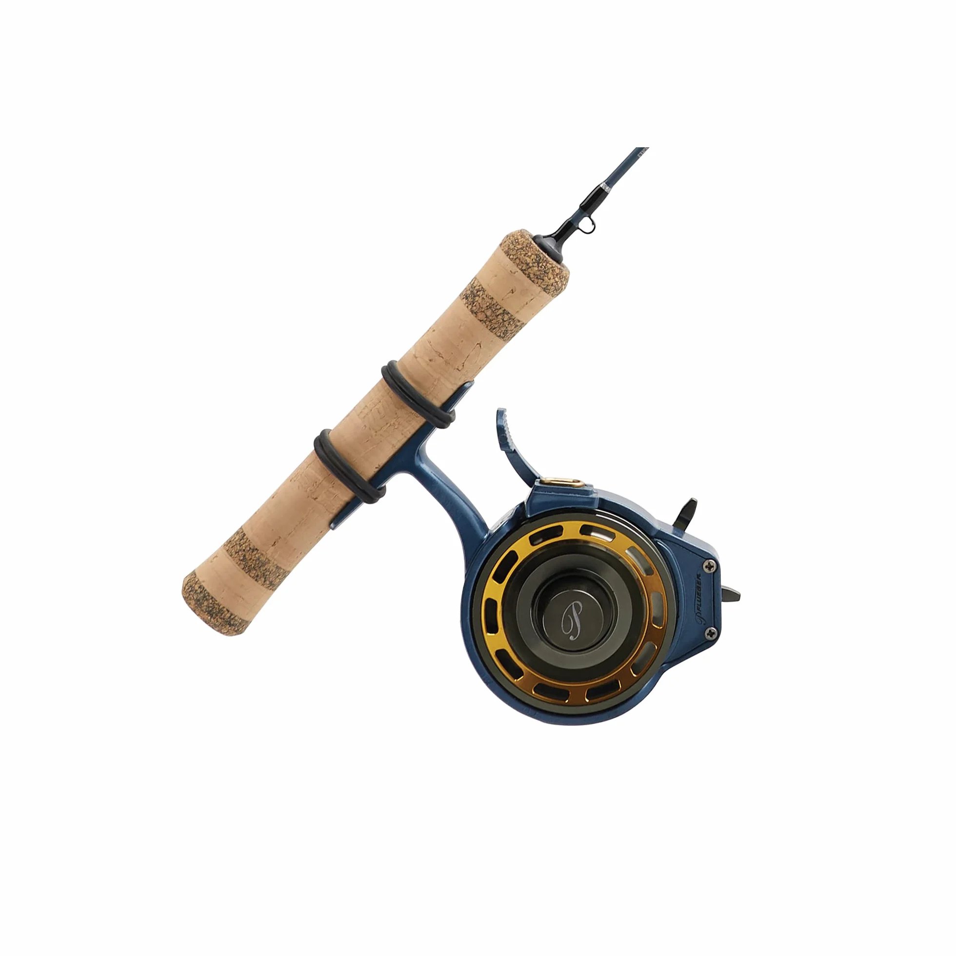 President Inline Reel and Fishing Rod Combo