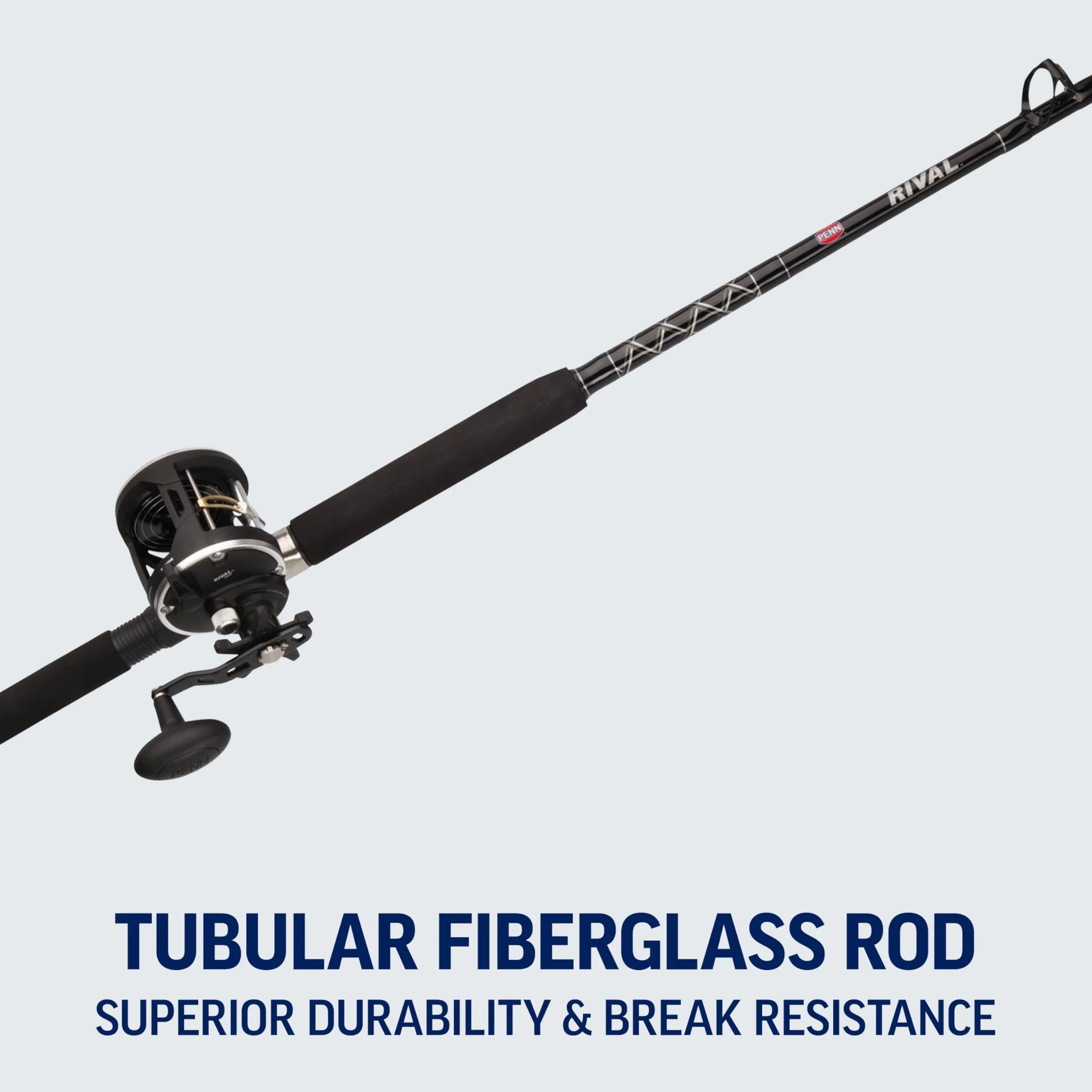 Rival II Level Wind Conventional Rod and Reel Combo