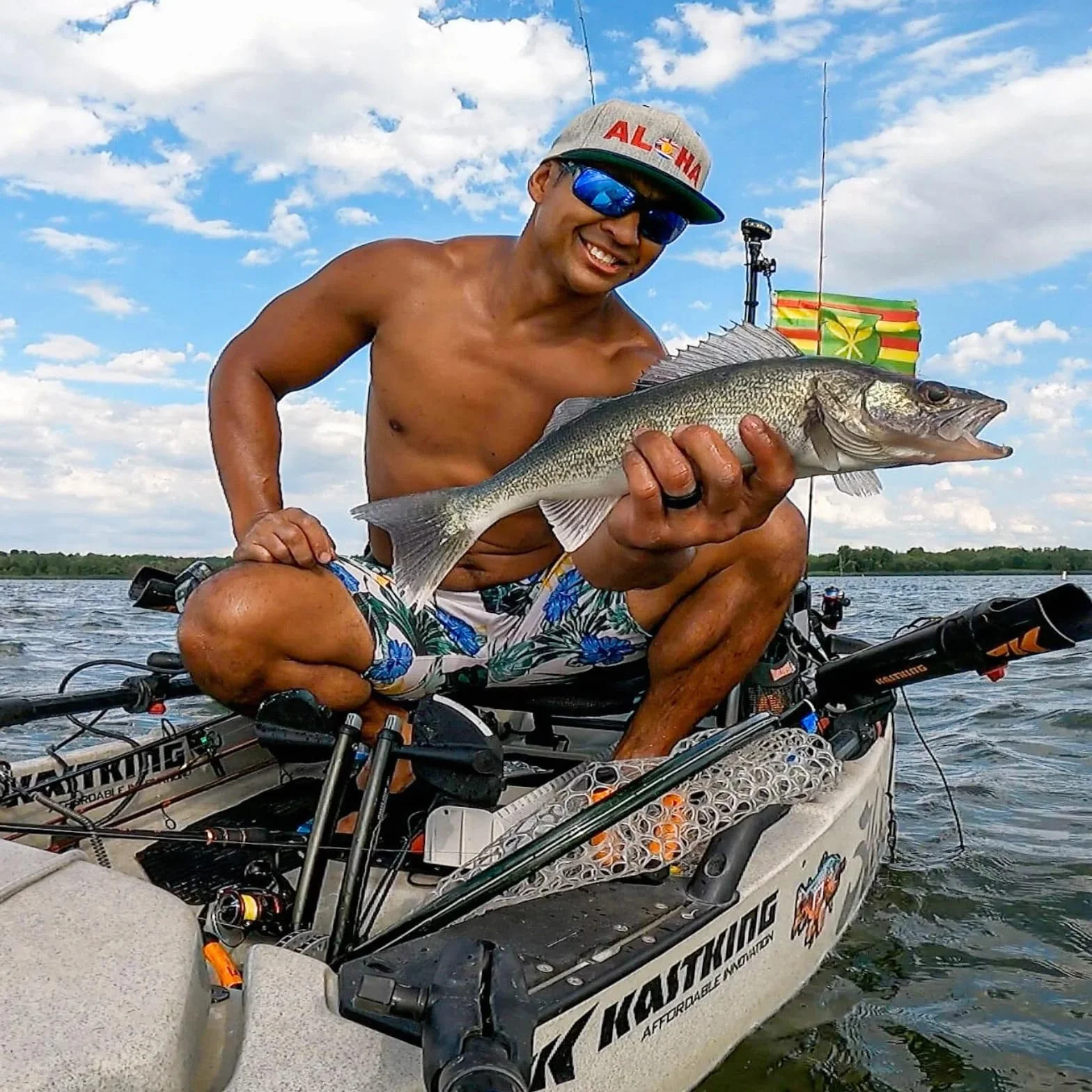 Zephyr Dual-Tip Baitcaster & Spinning Fishing Rod and Reel Combo | Dual Tips Section for Different Powers, IM6 Graphite Blank, Halo XII 10-Level Brake, Precision Brass Gears, Sensitive & Powerful