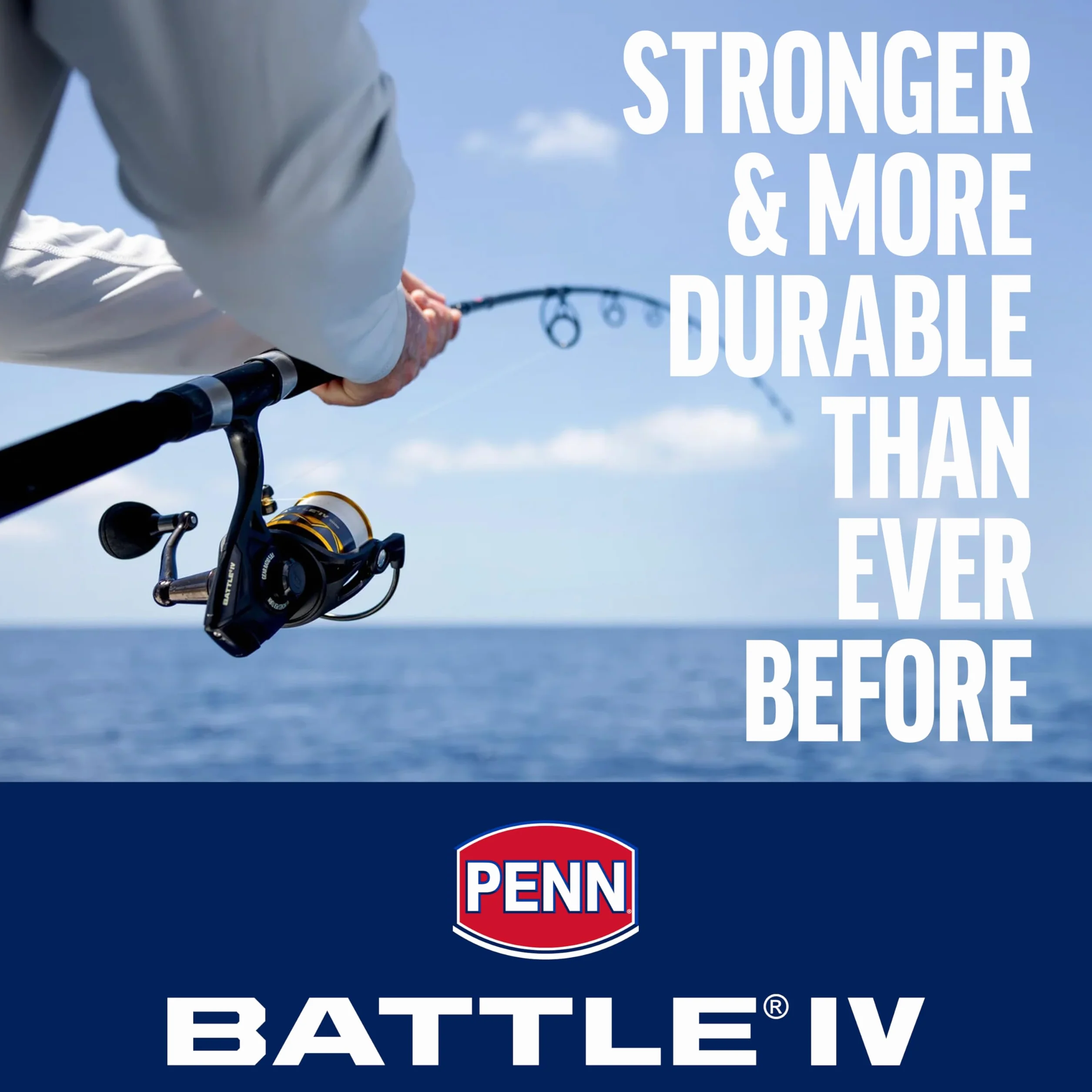 Battle IV Spinning Reel and Fishing Rod Combo