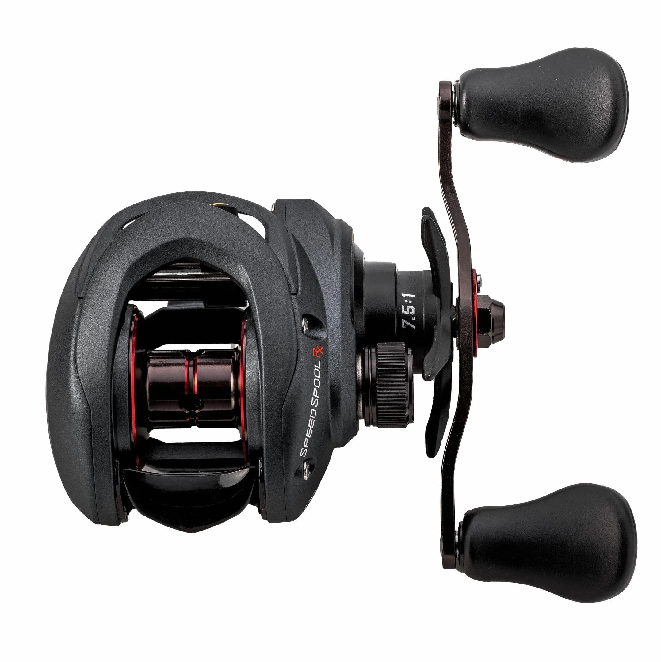Speed Spool RX Baitcast Fishing Reel, RH Retrieve, 8.3:1 Gear Ratio, 7+1 Bearings