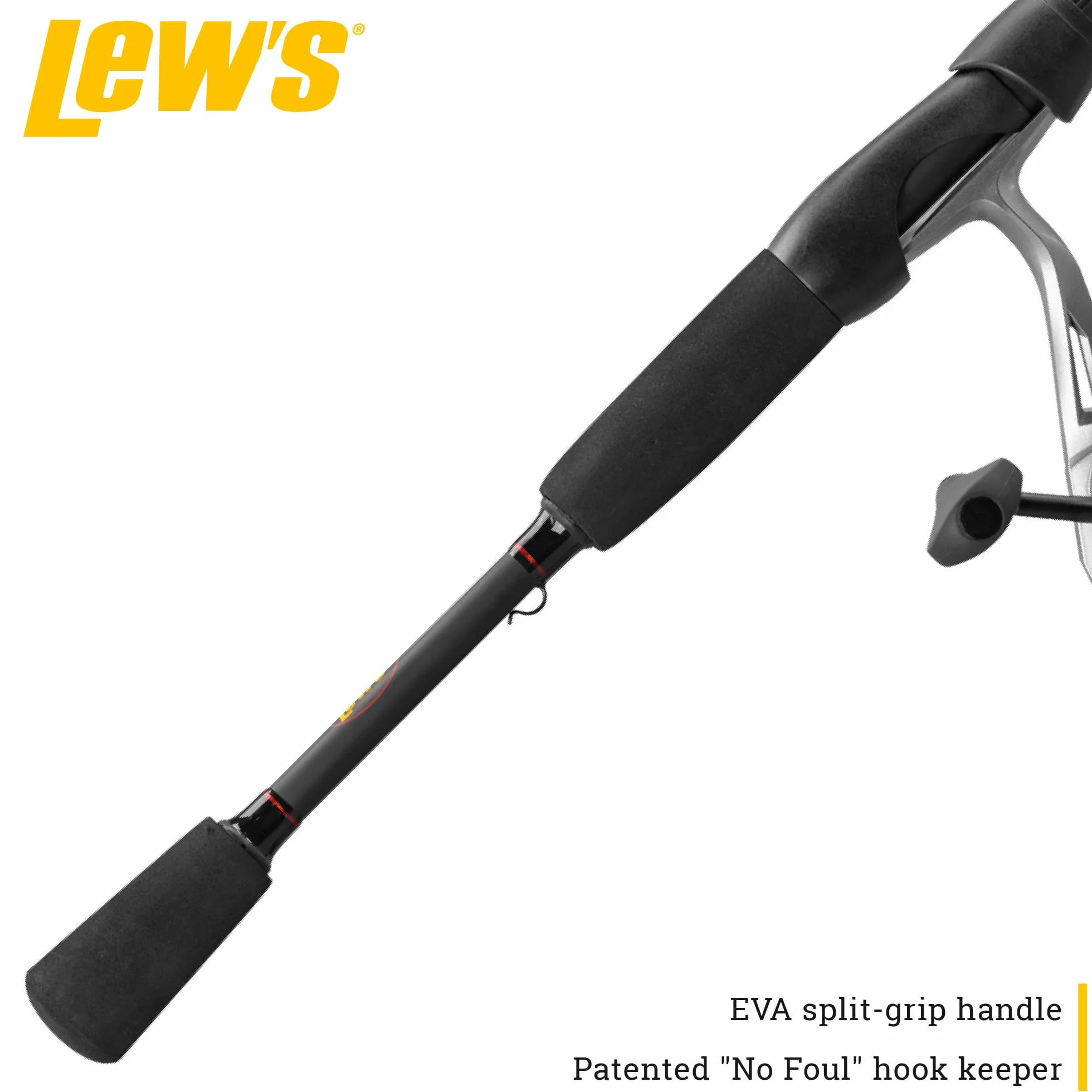 Laser SG Spinning Reel and Fishing Rod Combo, 6-ft, Size 200 Reel | 8-Bearing Reel with Zero Reverse Clutch & Premium IM6 Graphite Rod