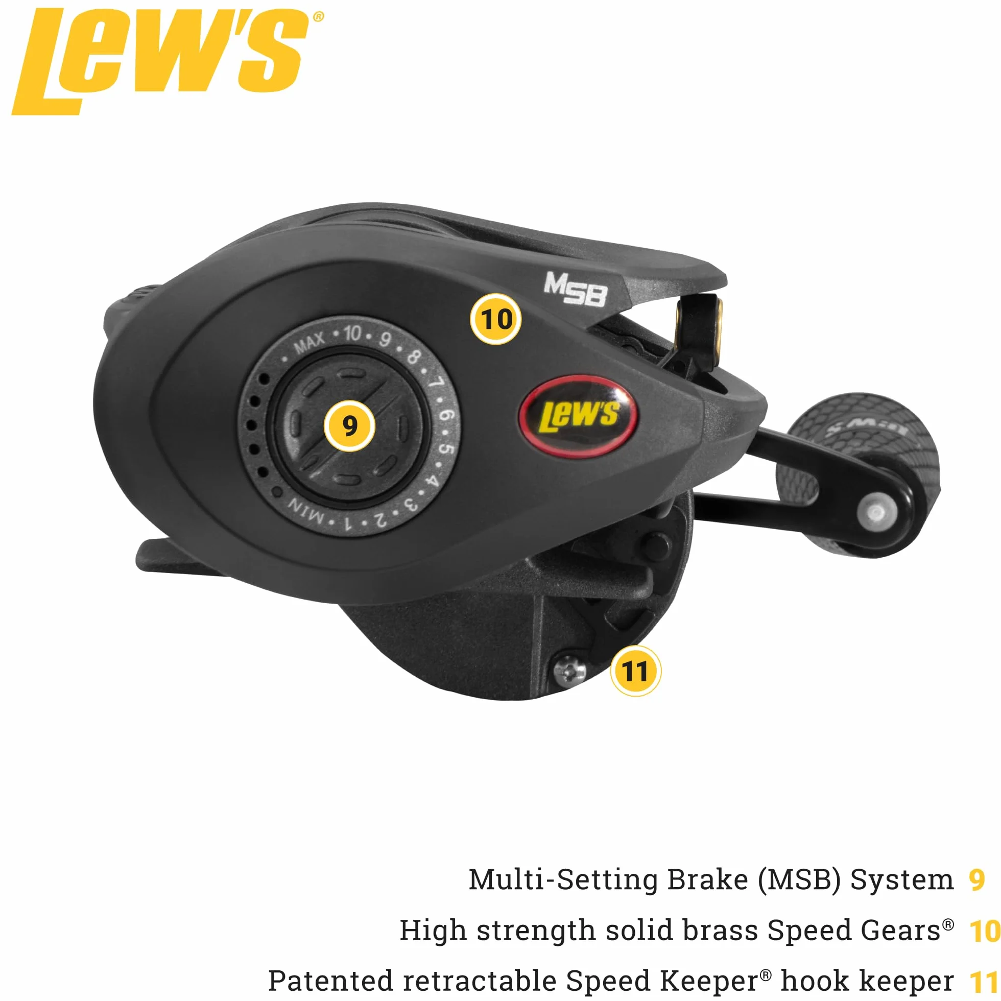 SuperDuty 300 Speed Spool Baitcast Reel