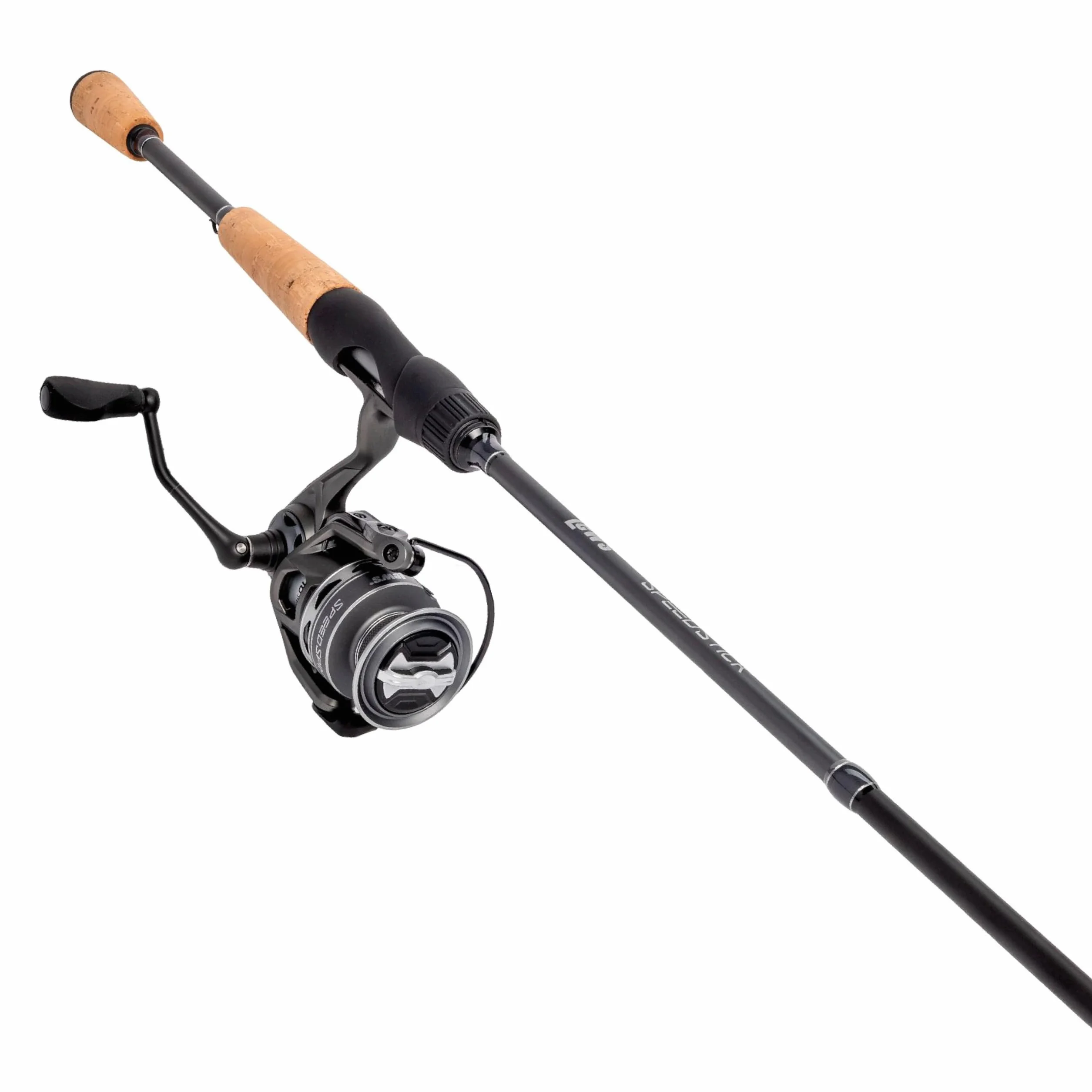Speed Spin Spinning Reel and Fishing Rod Combo, HM30 Graphite Rod, 9+1 Bearings, Speed Gears