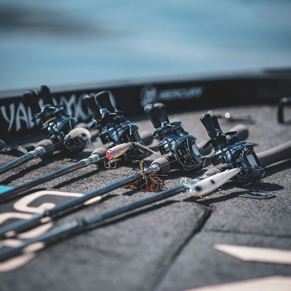 Carbon Case Travel 5pc Rod, Pre-Mounted Spinning Combo, Black
