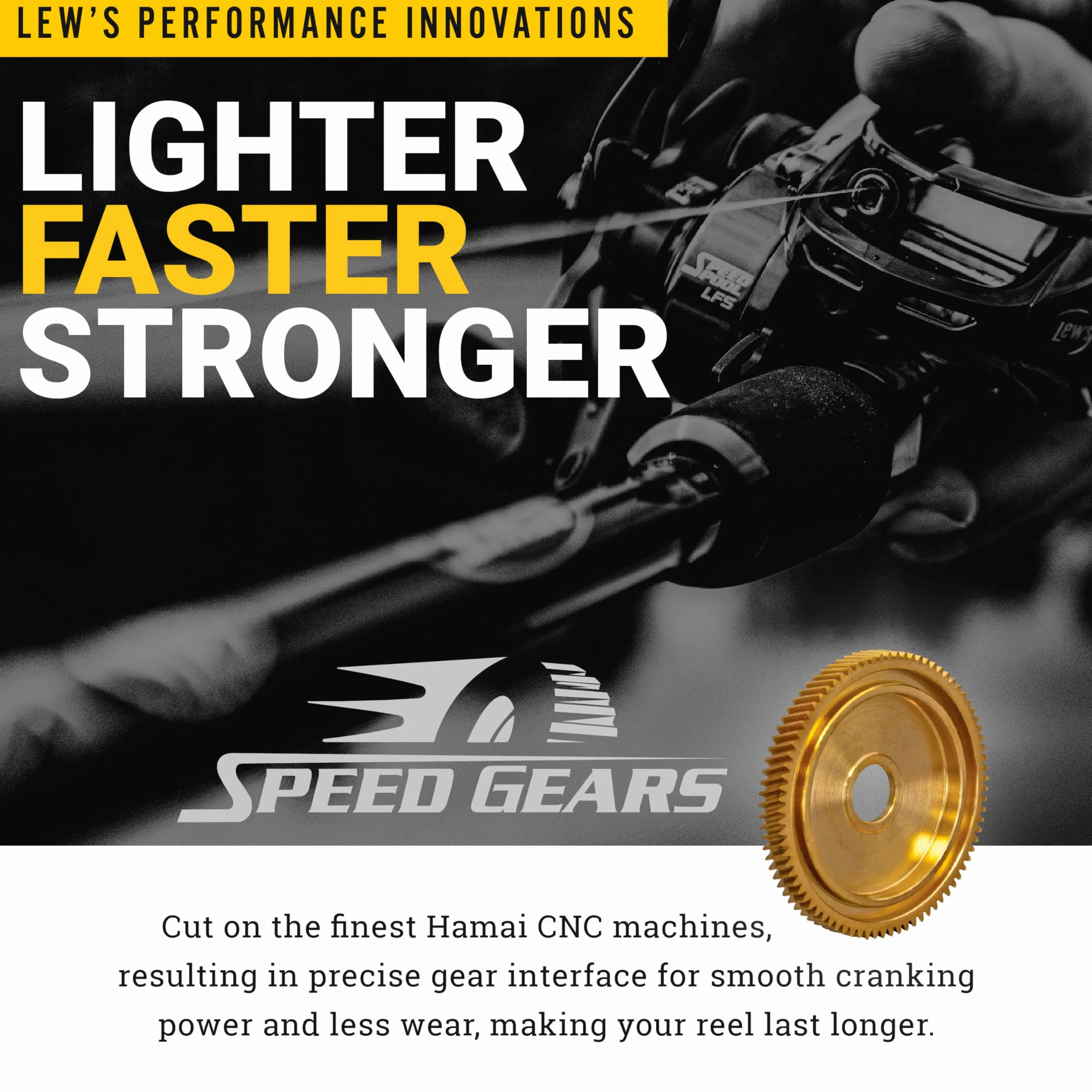 Speed Spin Spinning Reel and Fishing Rod Combo, HM30 Graphite Rod, 9+1 Bearings, Speed Gears