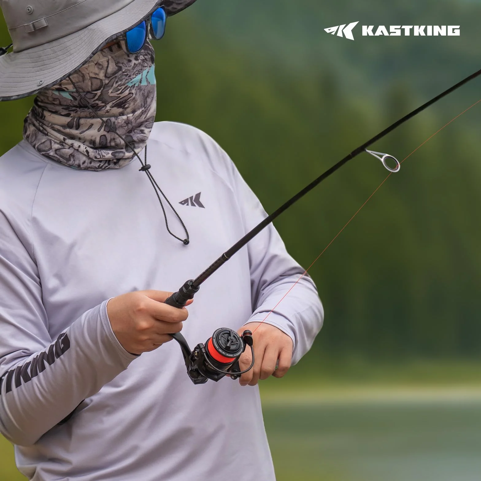 Spartacus II Plus Twin-Tip Spinning & Baitcaster Combo | Baitcaster & Spinning Combo, 2-Piece Rod, Extra Tip, IM6 Graphite Blanks, EVA Handle, Freshwater Fishing