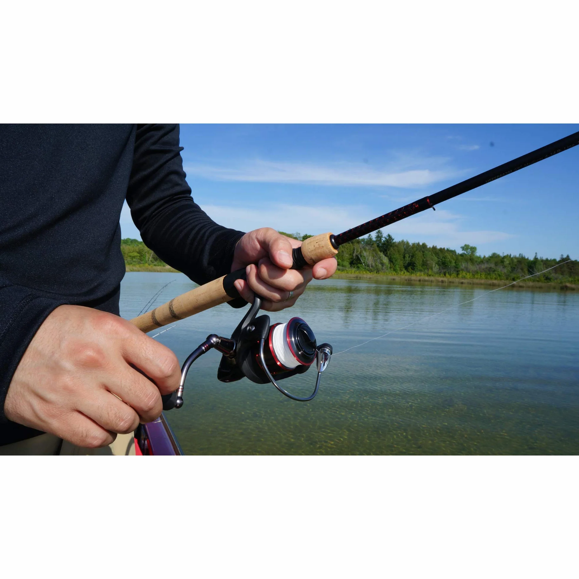 Spinning Reel and Fishing Rod Combo