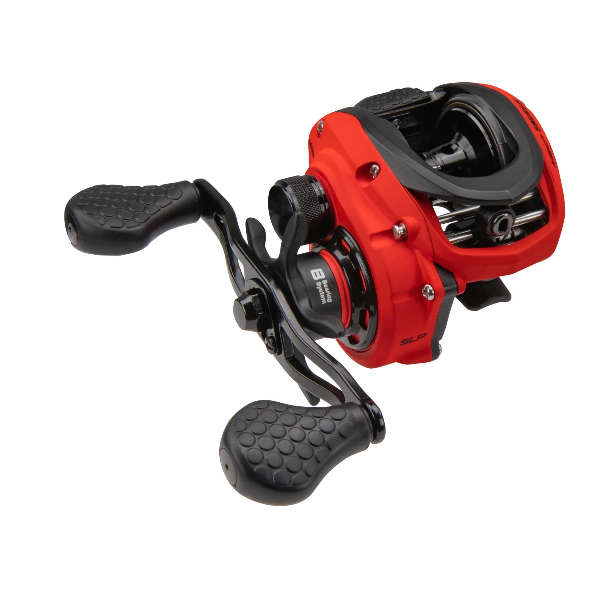 MACH Smash Baitcast Fishing Reel, Graphite Frame, Premium 8 Stainless Steel Ball Bearings