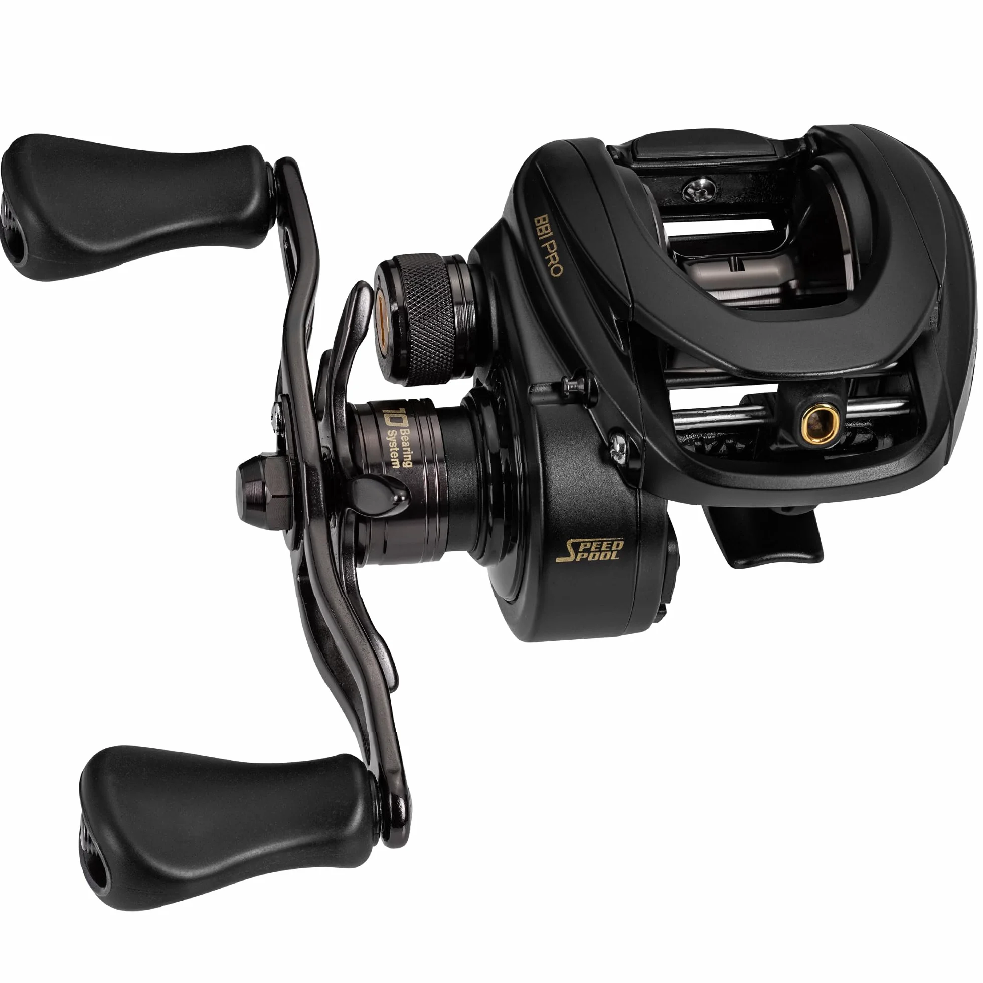 BB1 Pro Baitcast Fishing Reel, 10 Bearing System with Stainless Steel Double Shielded Ball Bearings