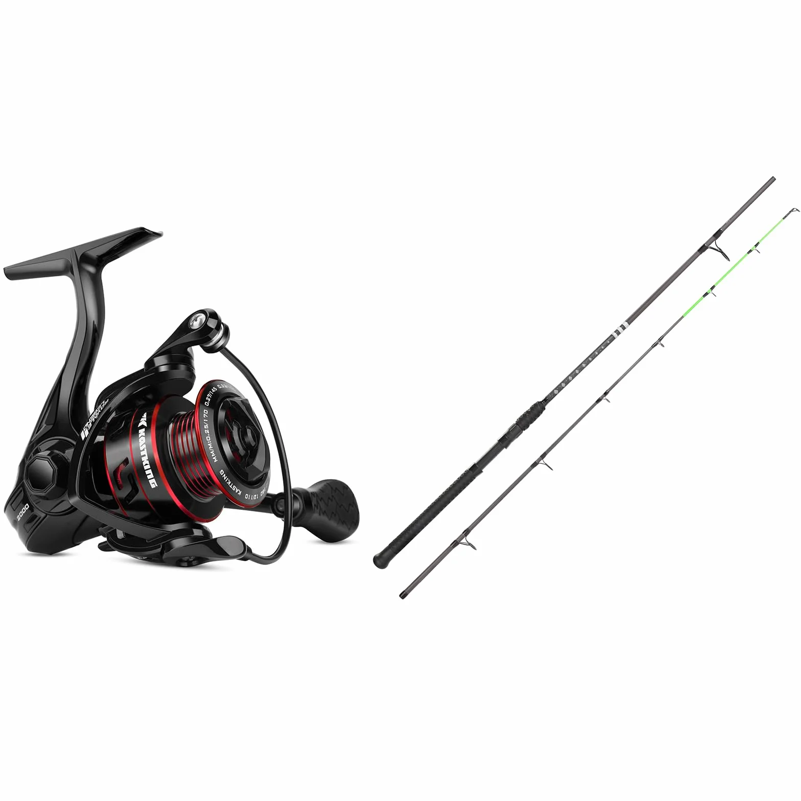Royale Legend II Spinning Reel & Kong Fishing Rod