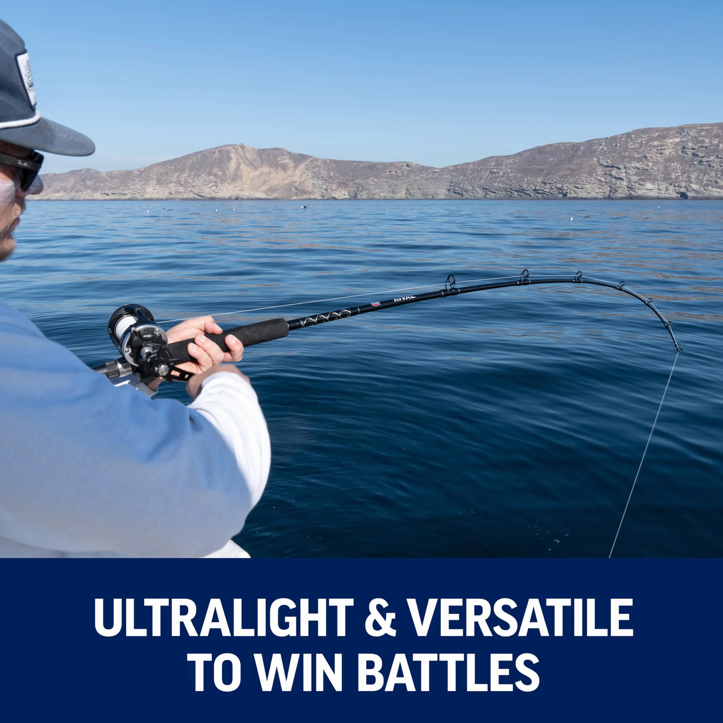 Rival II Level Wind Conventional Rod and Reel Combo
