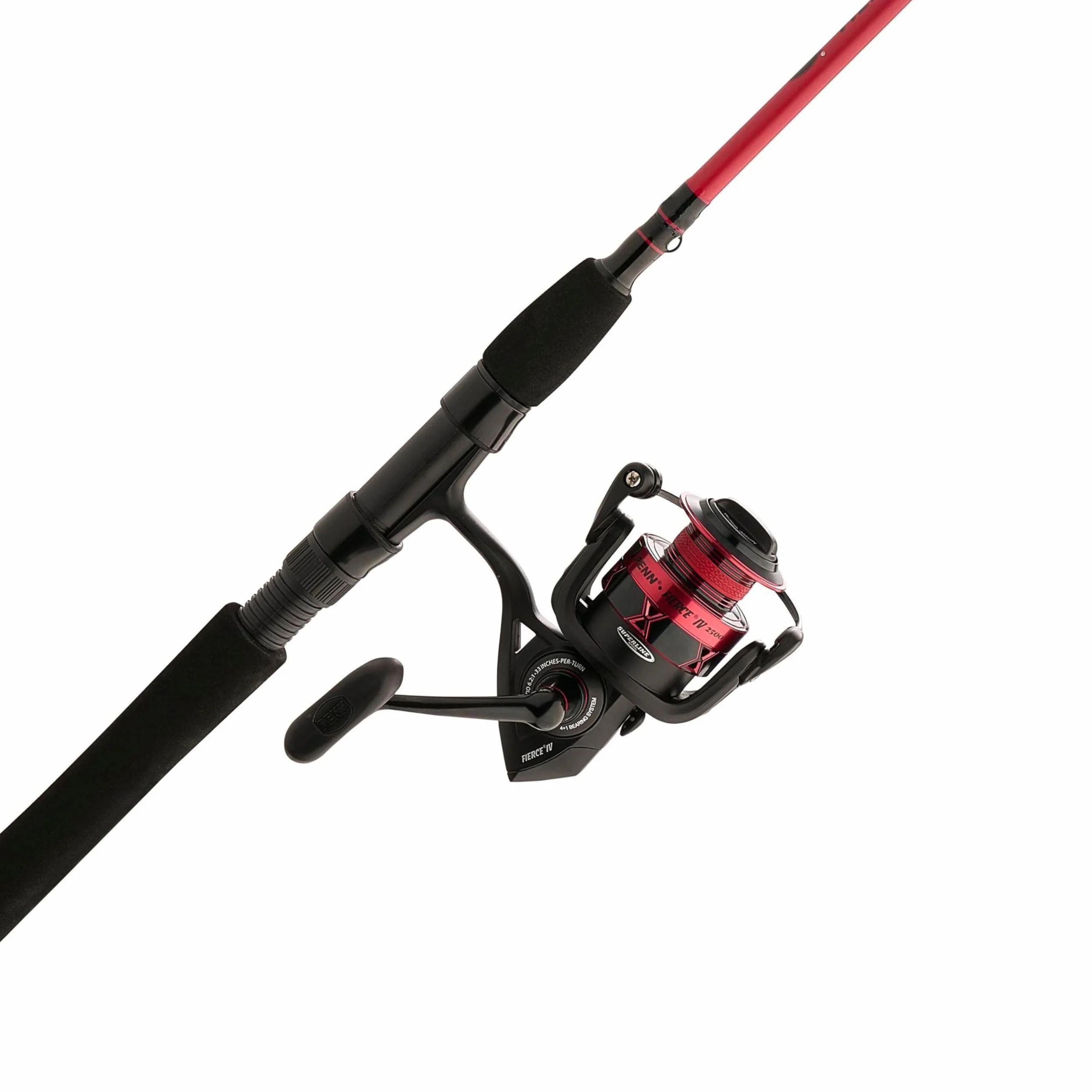 Fierce IV Spinning Reel and Fishing Rod Combo