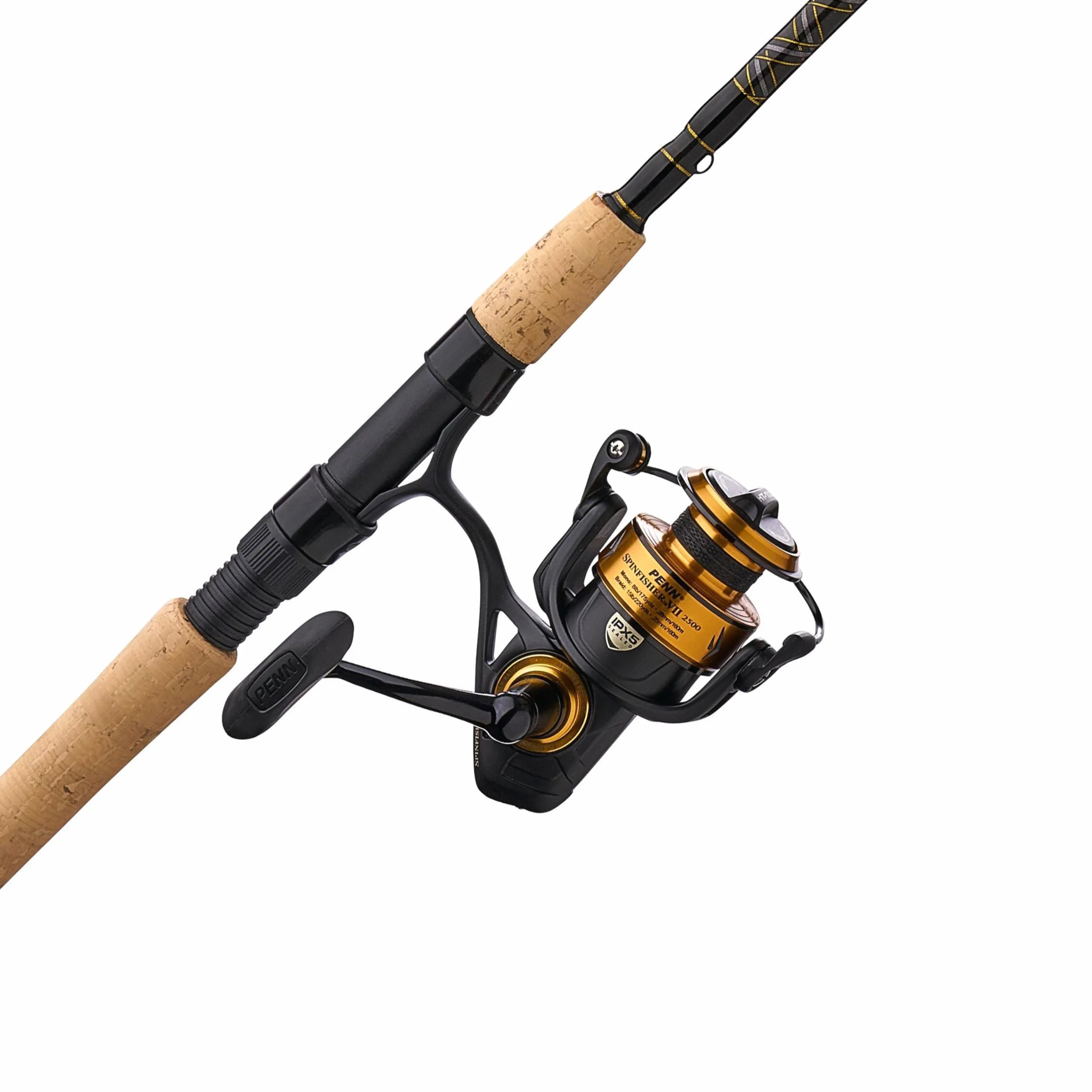 Spinfisher VII Spinning Reel and Fishing Rod Combo