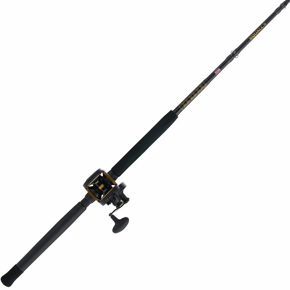 Squall II Lever Drag Fishing Rod & Reel Combo