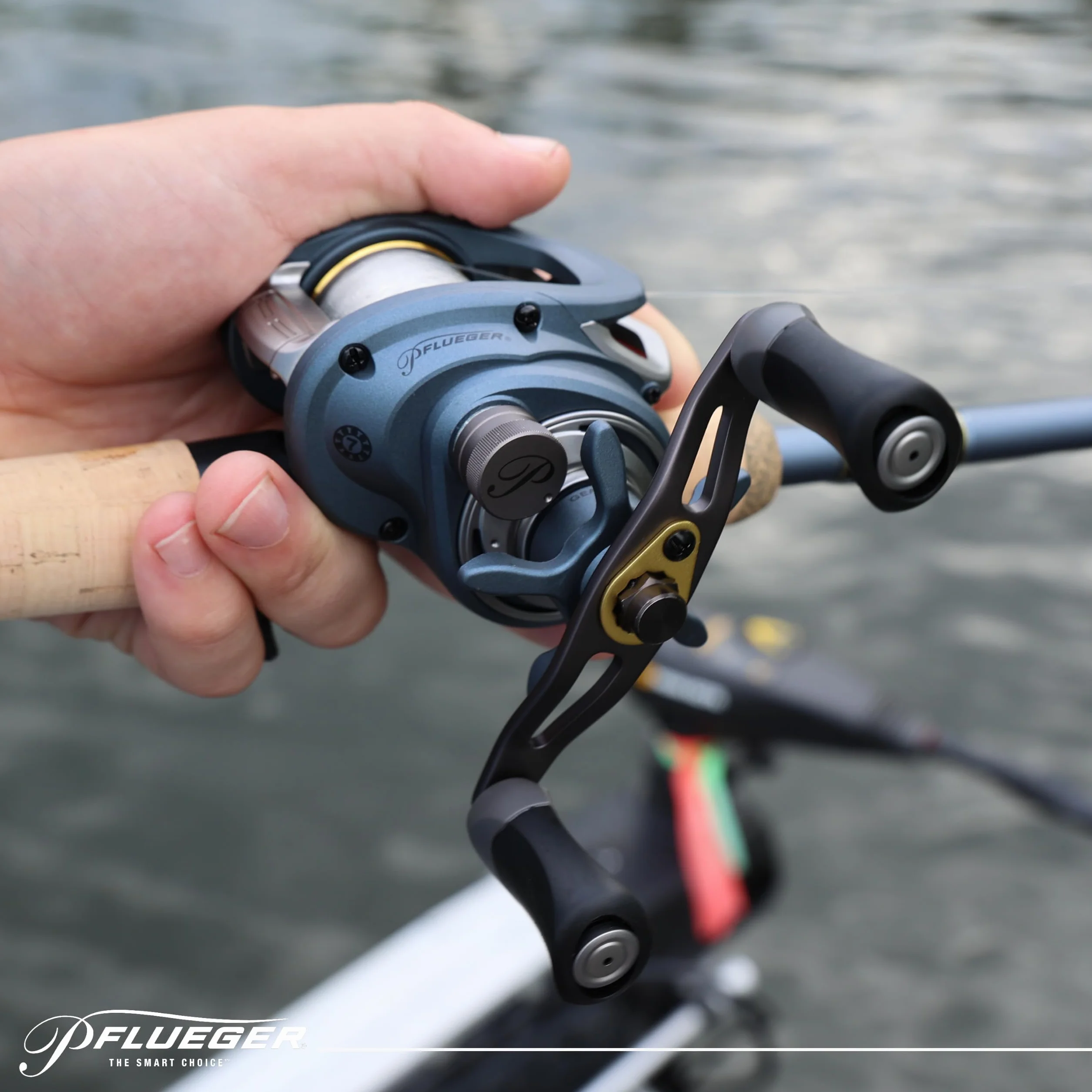 President Baitcast Low Profile Fishing Reel