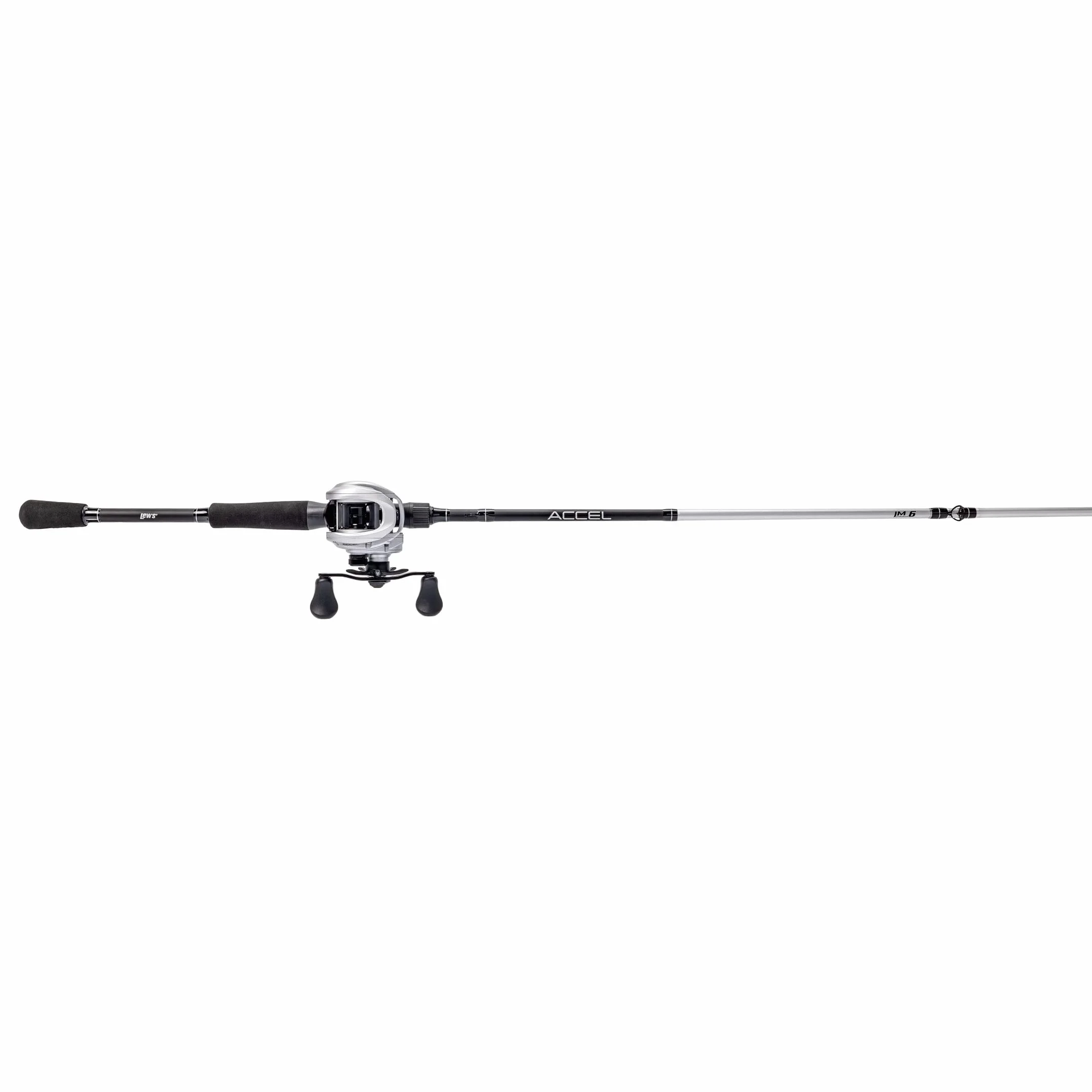 Accel Baitcast Reel and Fishing Rod Combo, 7-Foot, 1-Piece Rod, Medium Power, RH Retrieve Reel