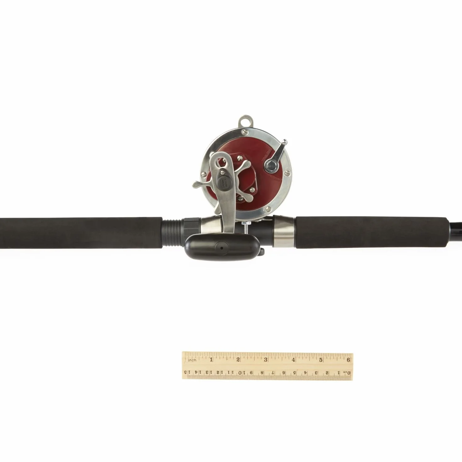 Special Senator 91332 Fishing Rod and Reel Combo, 6.5 Feet, Black/Smoke/Red