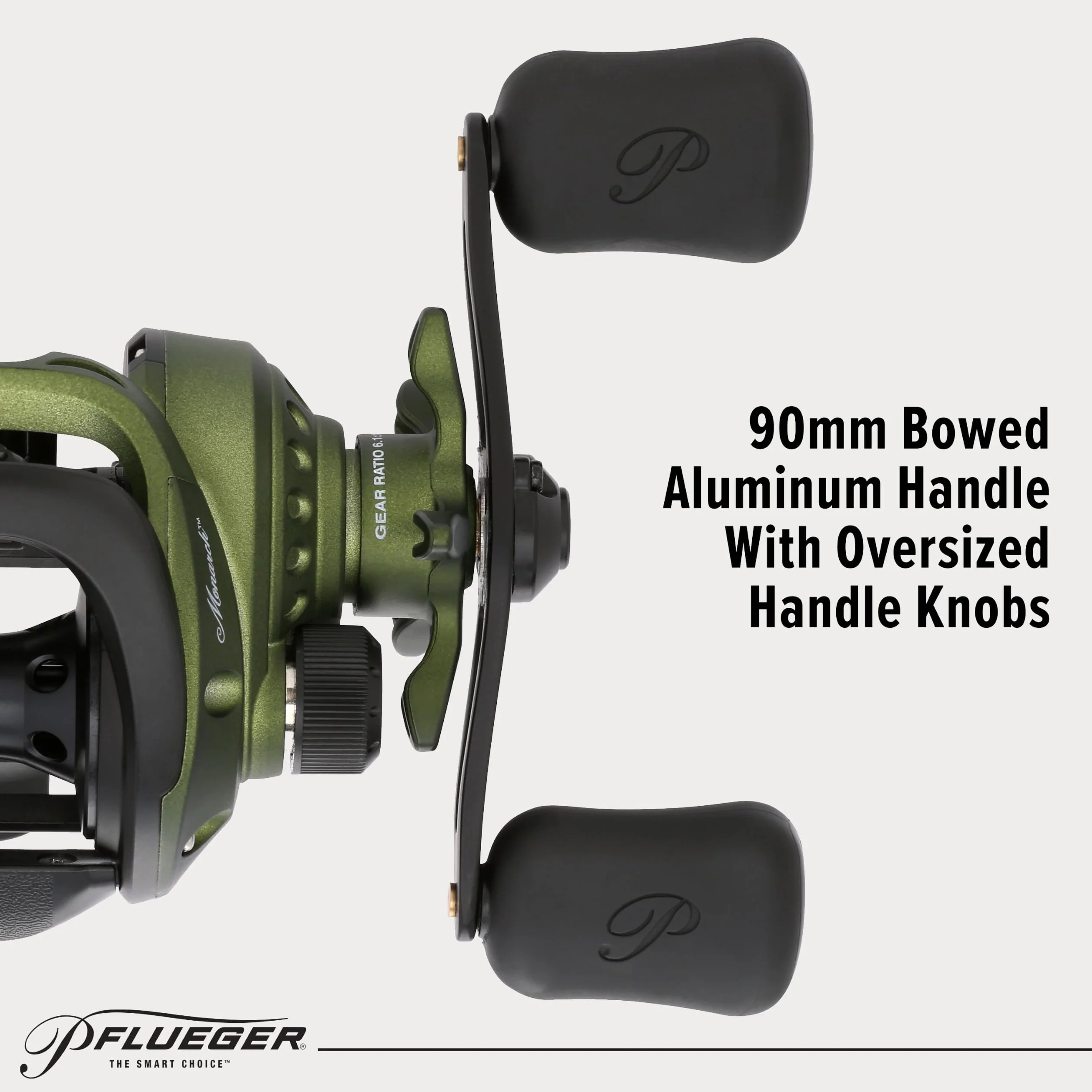 Monarch Low Profile Baitcast Reel and Fishing Rod Combo