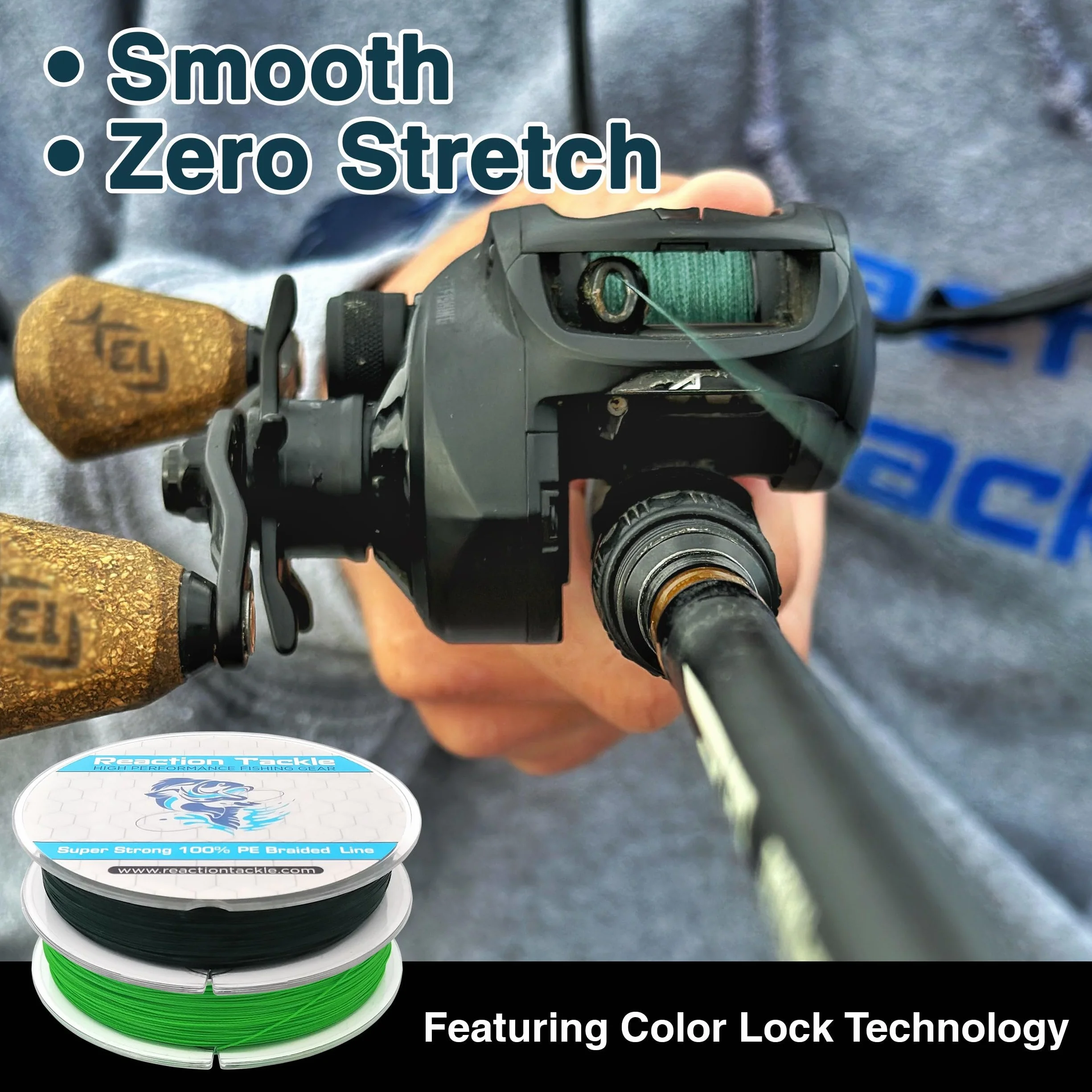 9 Strand Braided Fishing line- High Strength and Long Casting - Smooth with Zero Stretch and Abrasion Resistant- Fresh or Saltwater Fishing