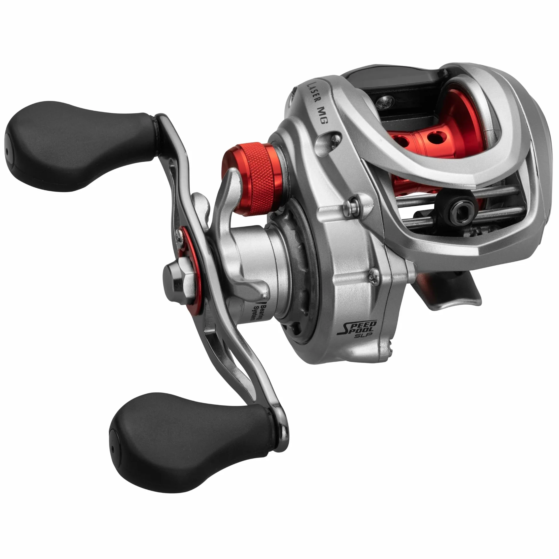 Laser MG Baitcast Fishing Reel, Super Low Profile