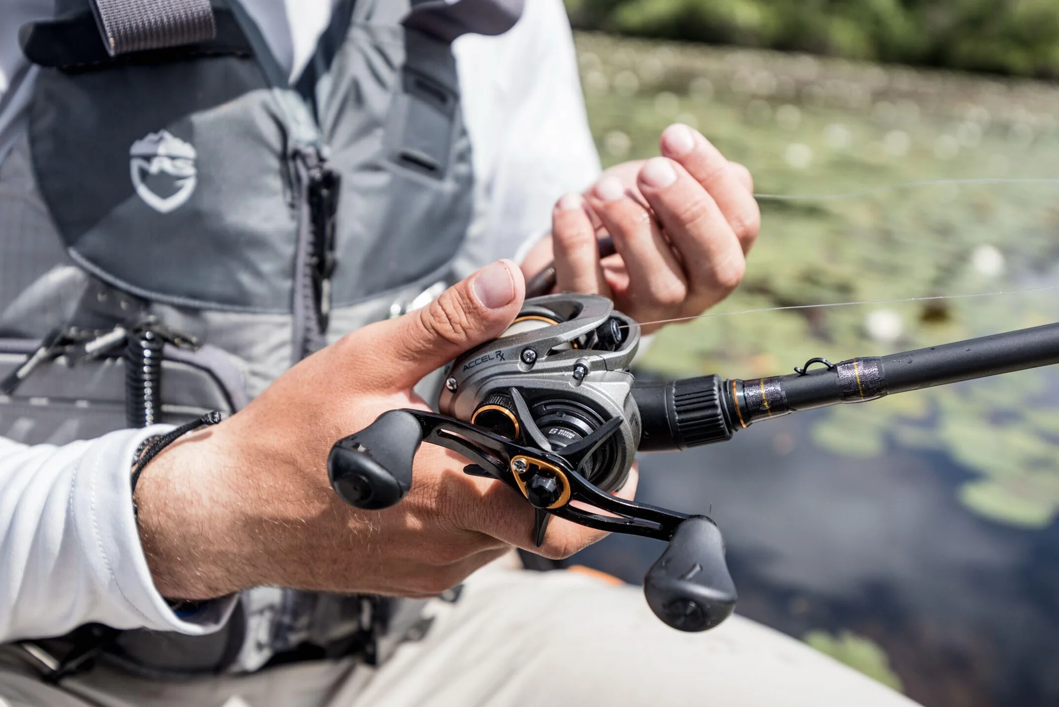 Accel RX Baitcast Fishing Reel, 5+1 Bearings