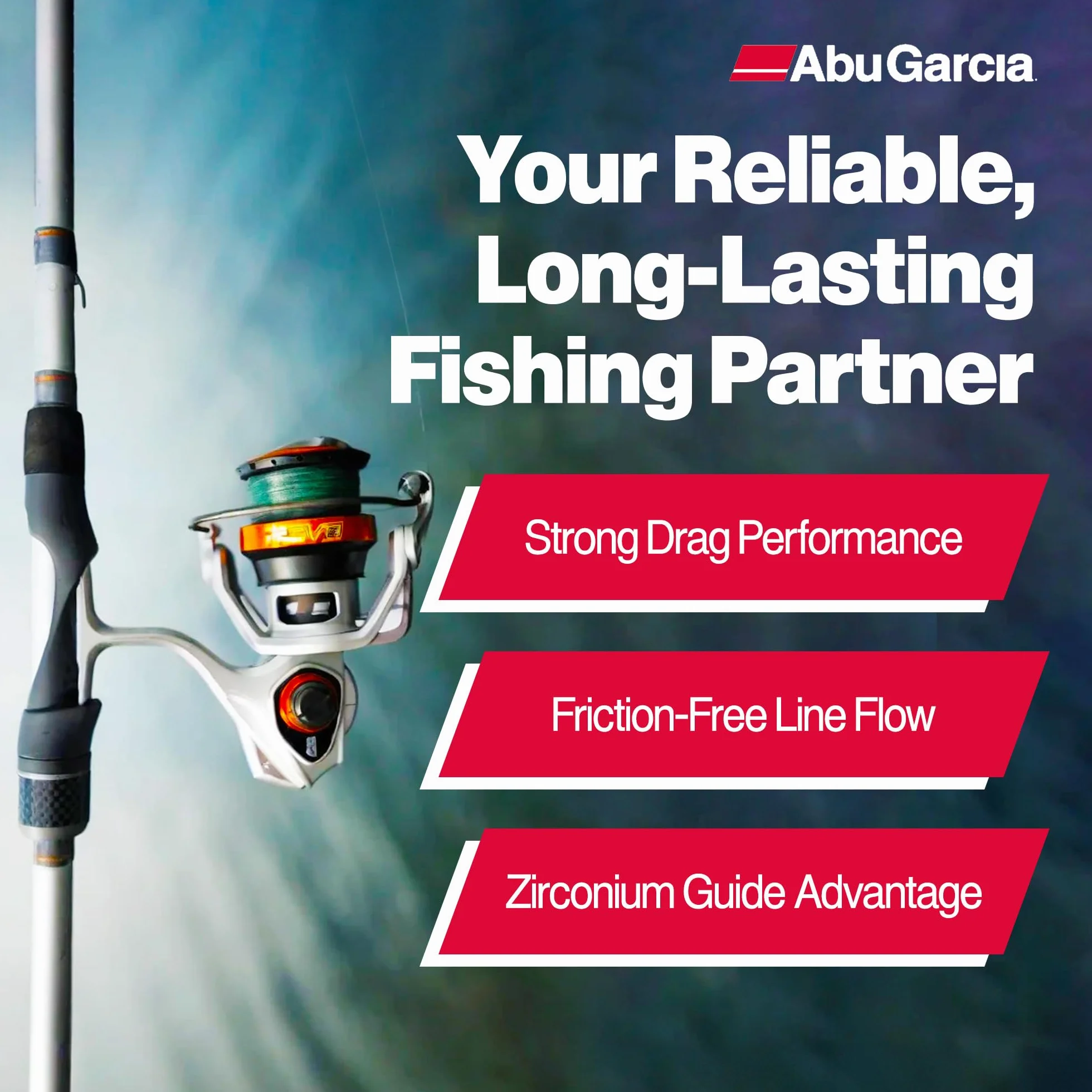 Revo X Spinning Reel and Fishing Rod Combo