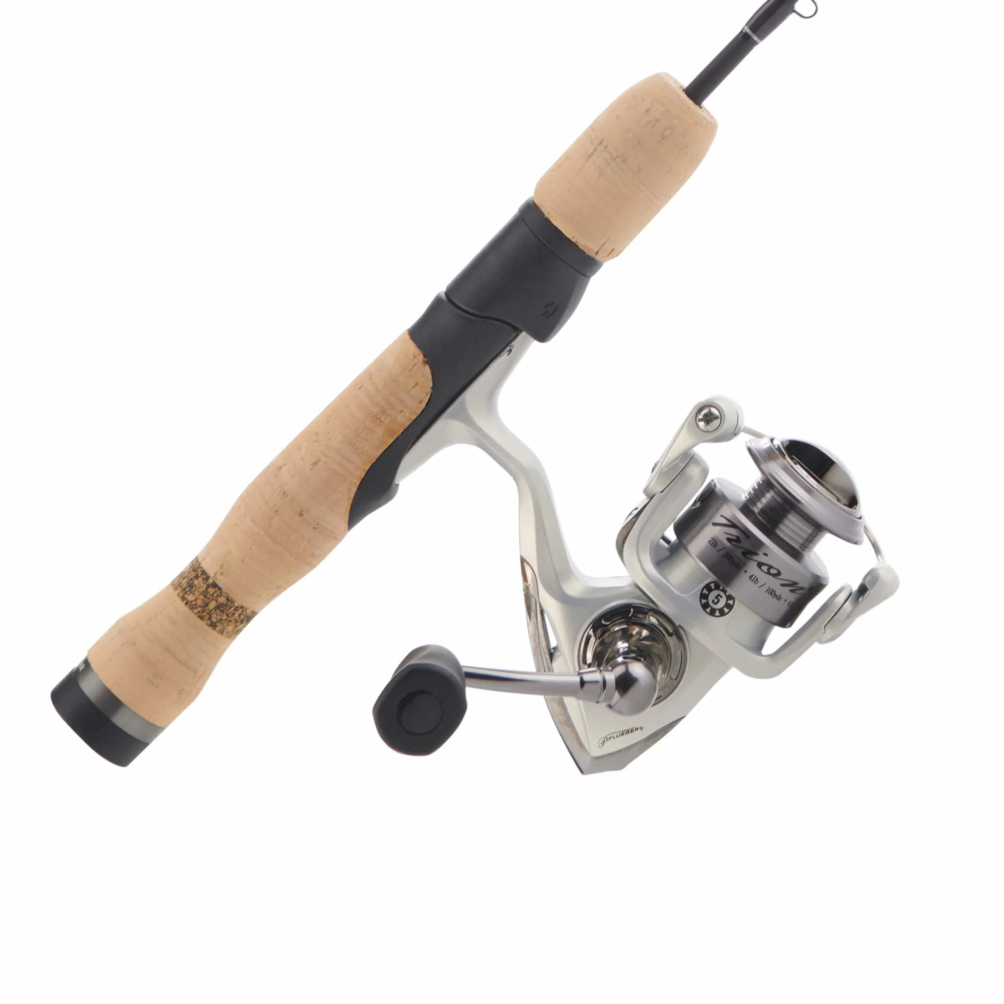 Trion Spinning Reel and HMG Ice Fishing Rod Combo, 28" - Medium Heavy