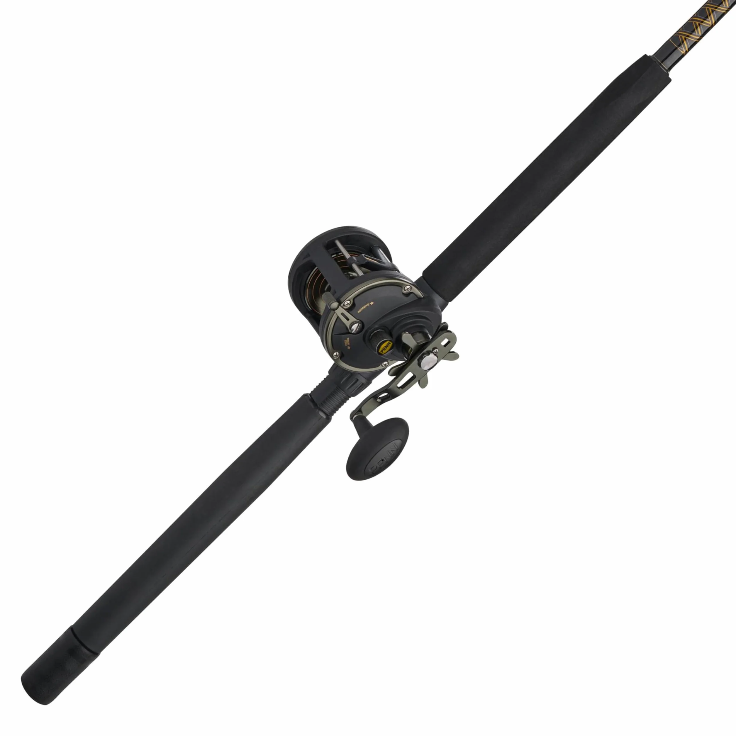 Squall II Level Wind Conventional Reel and Fishing Rod Combo