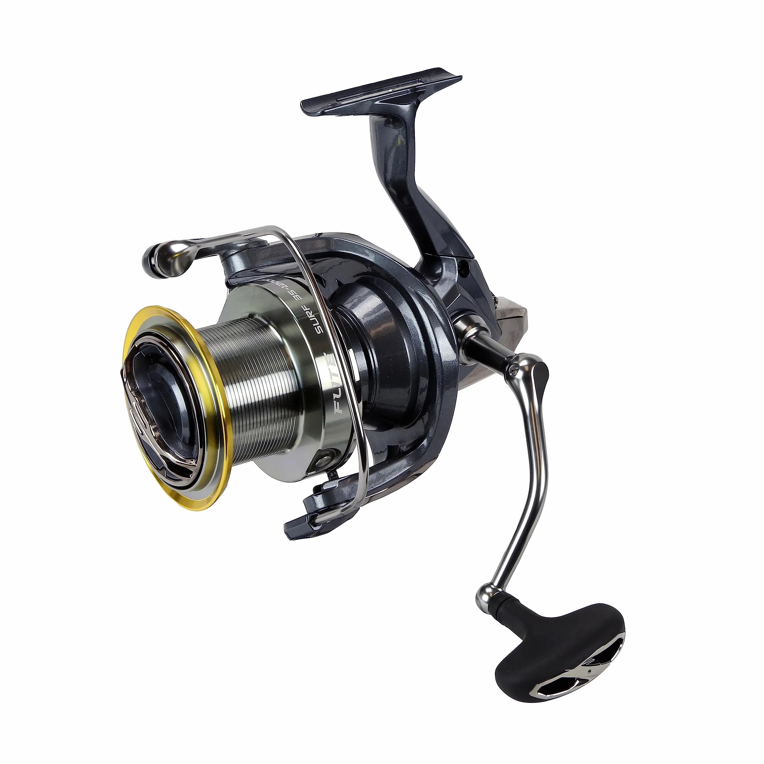 Flite Surf Carbon Fiber Body 10BB Lightweight Saltwater Surf Spinning Reel, FLS35-12000A