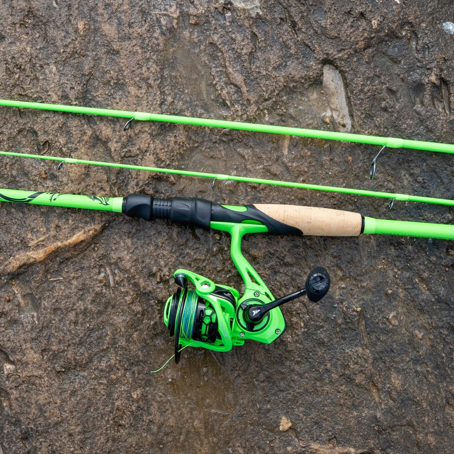 Zephyr Dual-Tip Baitcaster & Spinning Fishing Rod and Reel Combo | Dual Tips Section for Different Powers, IM6 Graphite Blank, Halo XII 10-Level Brake, Precision Brass Gears, Sensitive & Powerful