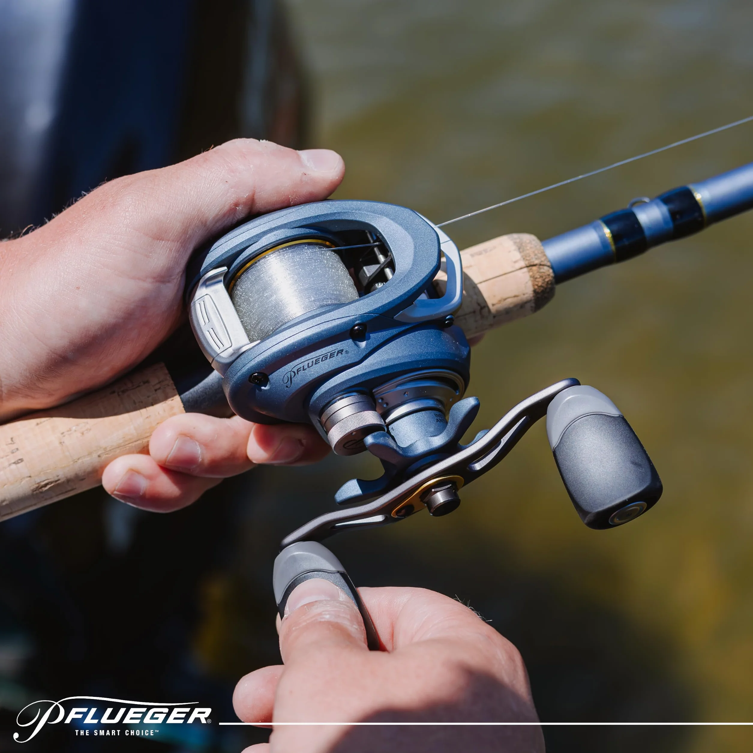 President Baitcast Low Profile Fishing Reel